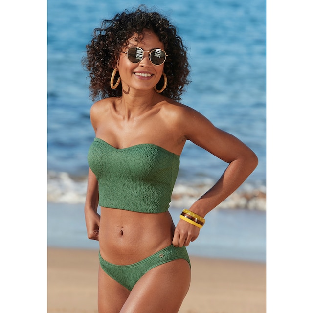 JETTE Bustier-Bikini-Top, aus strukturierter Ware bei