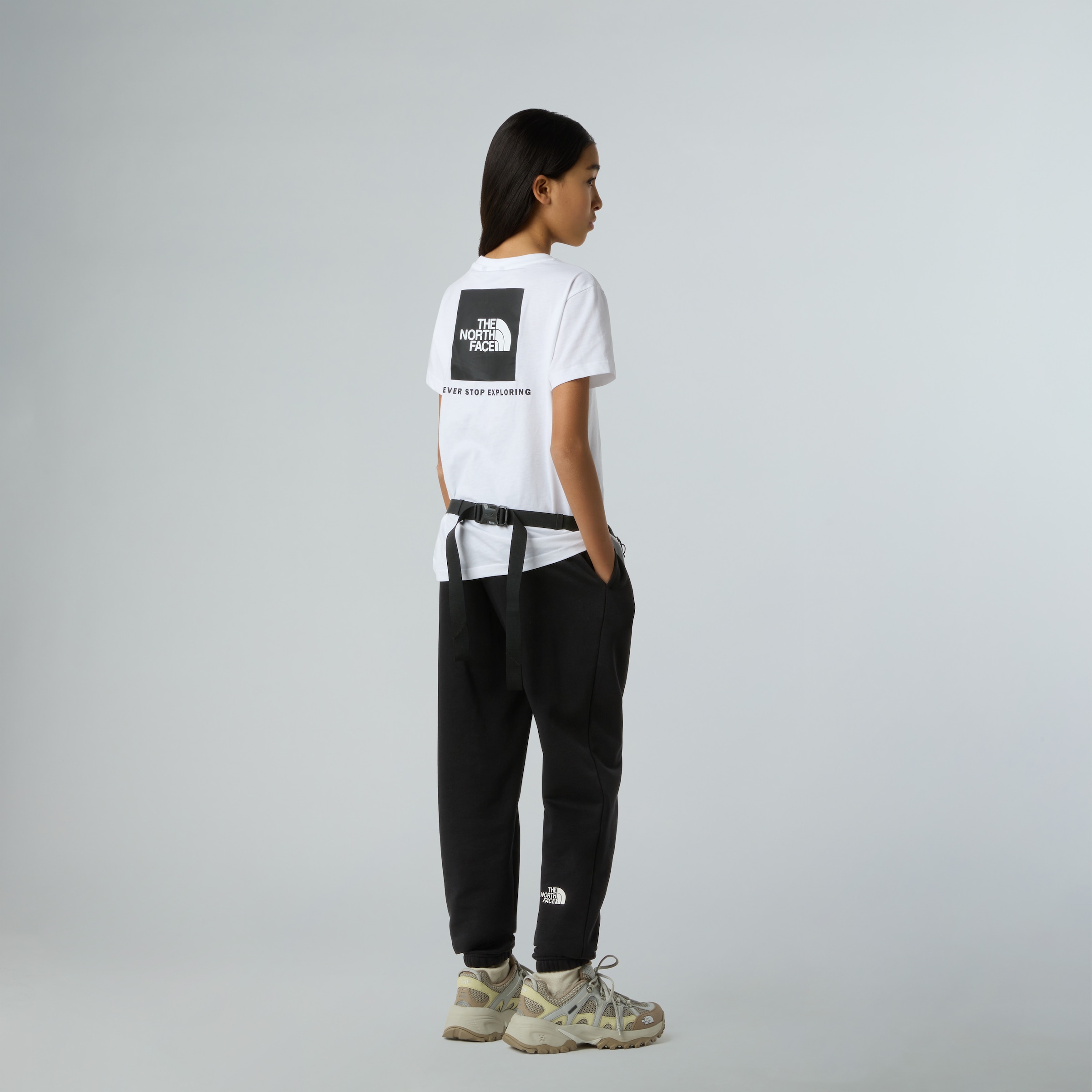 The North Face T-Shirt »TEEN BOX NSE REGULAR SS TEE« für Jugendliche, sportlicher Stil, Kurzarm, Rundhalsausschnitt