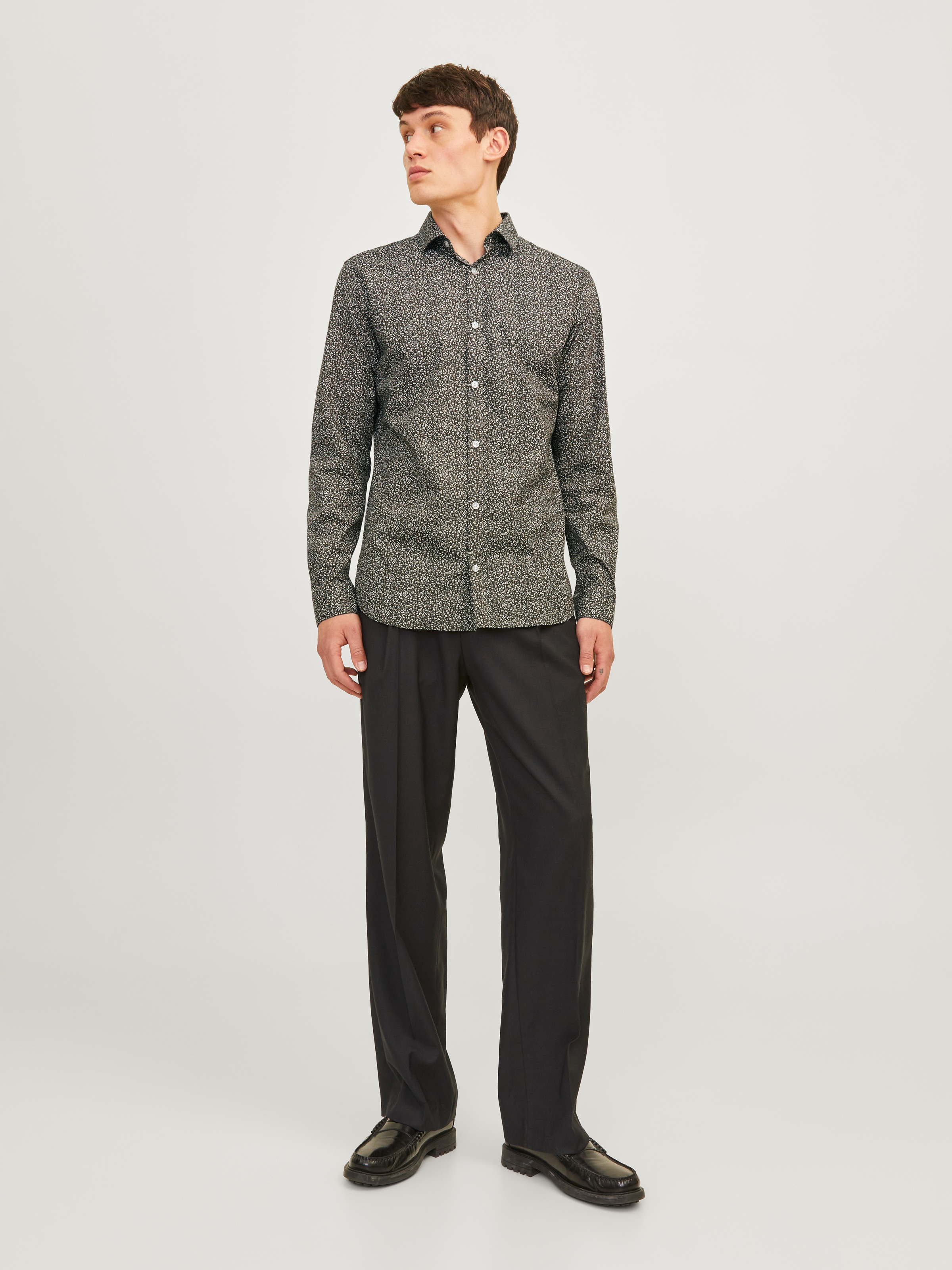 Jack & Jones Langarmhemd »JPRBLABLACKPOOL STRETCH LS SHIRT SN«