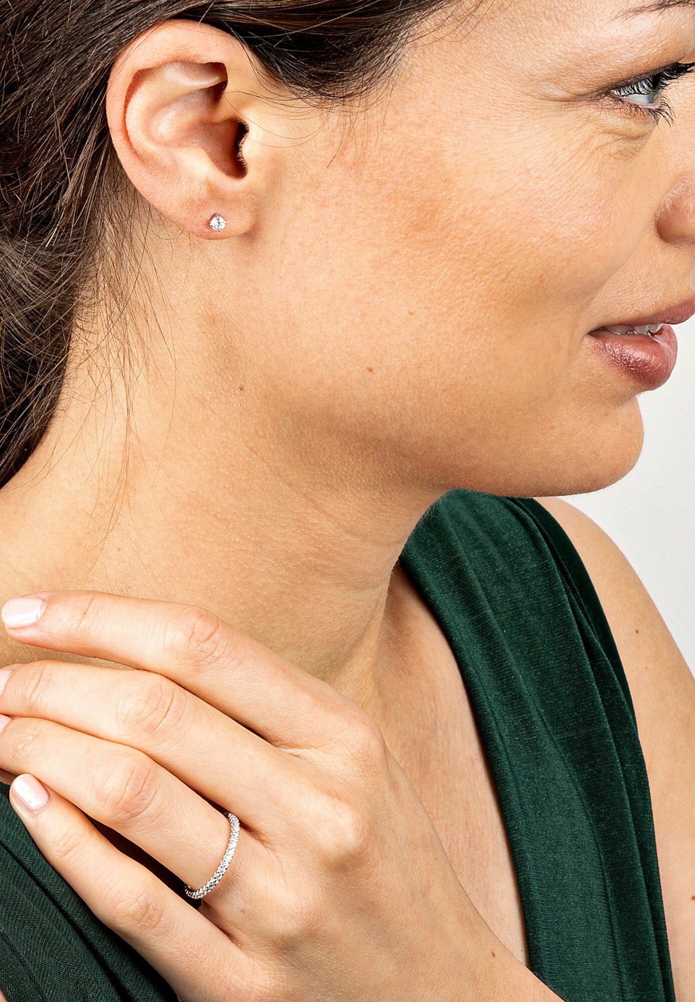 ONE ELEMENT Diamantring »0.25 ct  Diamant Brillant Ring aus 585 Weißgold«