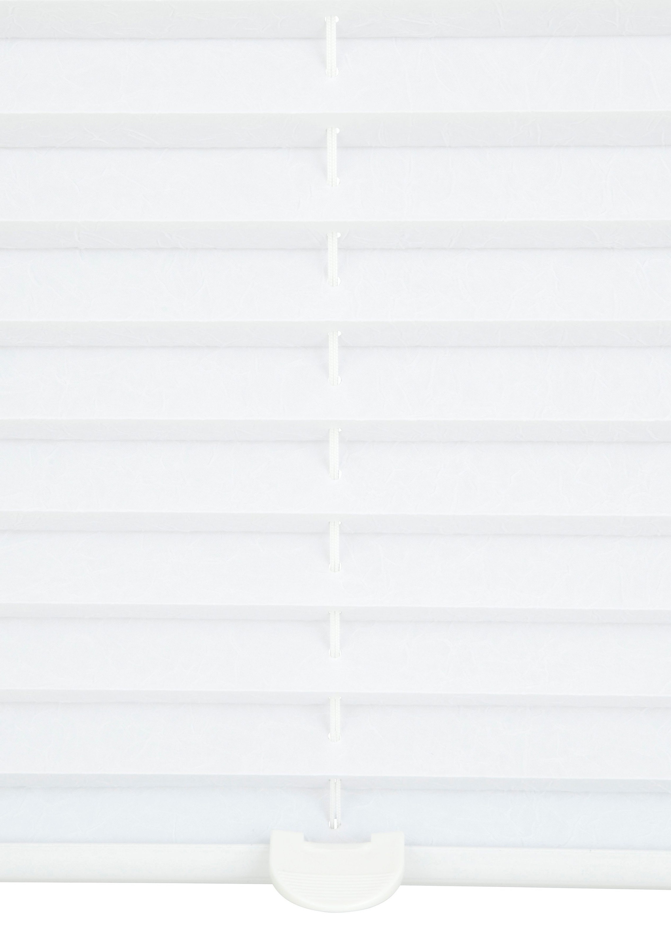 my home Plissee »DAHRA - in Crush-Optik«, Lichtschutz, ohne Bohren, verspannt, Fixmaß, Klemmträger