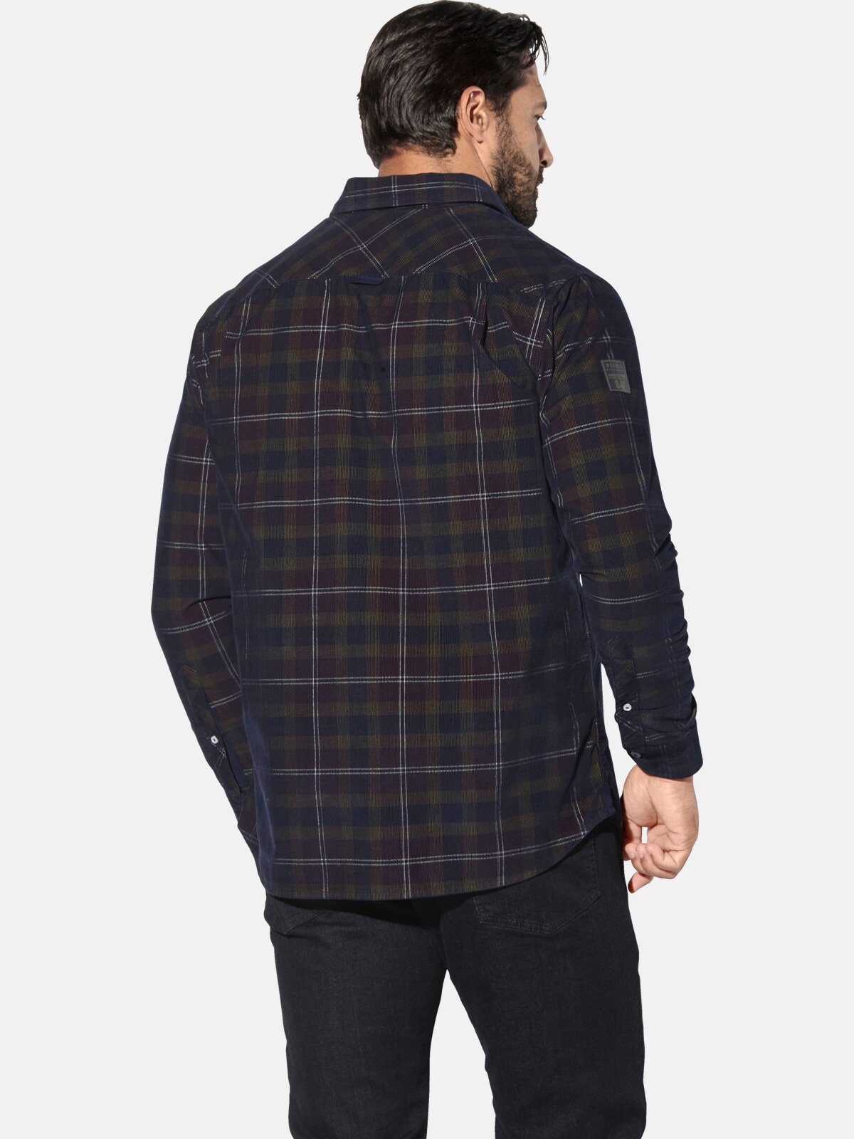 Jan Vanderstorm Karohemd »Cordhemd OLAFSEN«