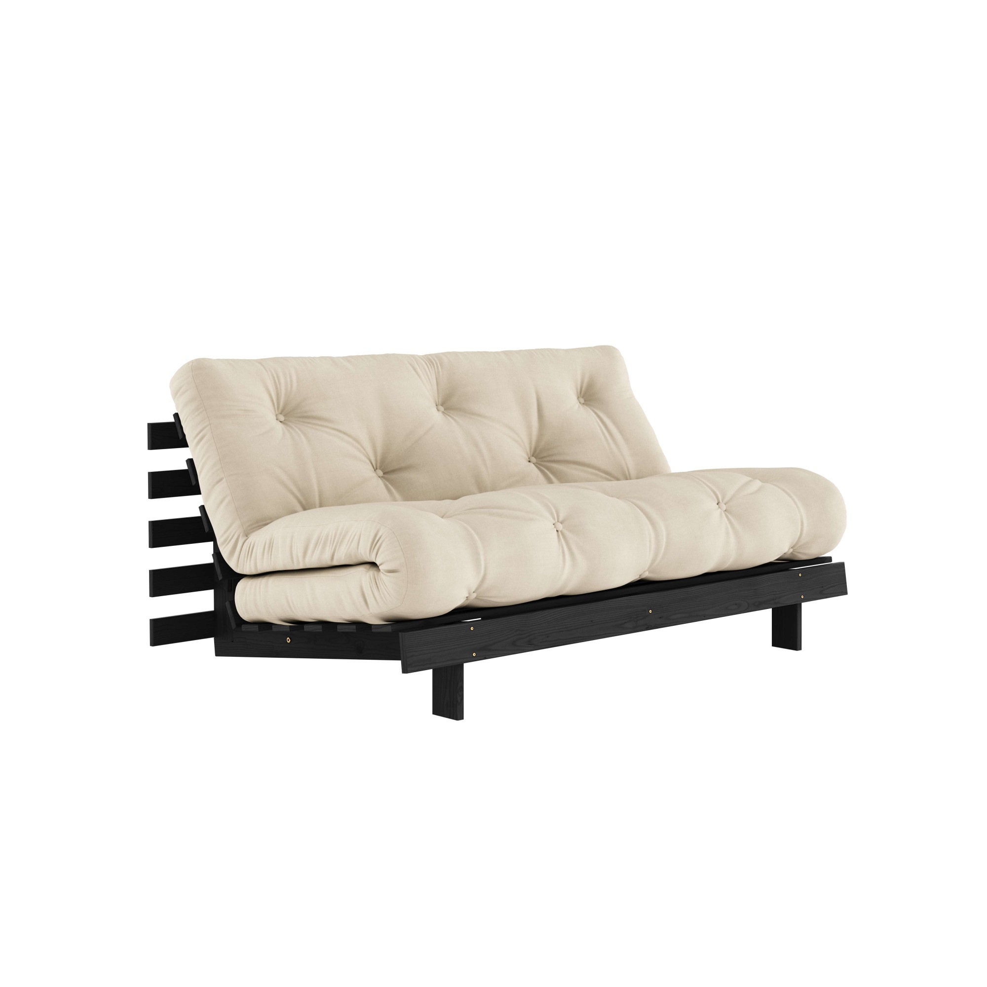 Karup Design Daybett »Daybett Roots Schlafsofa – Gästebett & Sofa aus FSC®-Kiefer«, Inkl. Futonmatratze, in mehreren Größen & Farben erhältlich