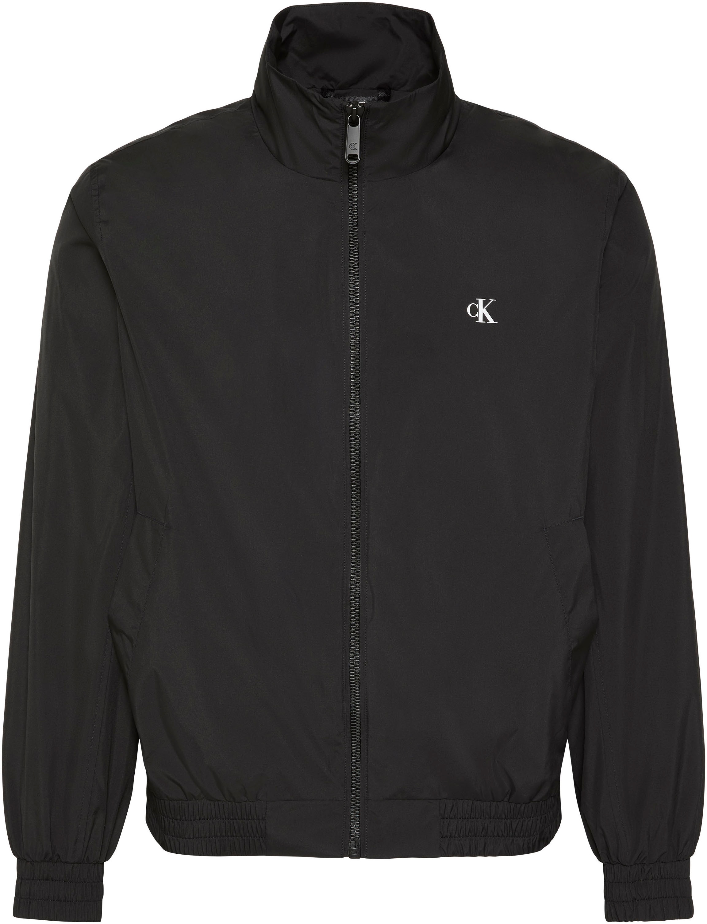 Calvin Klein Jeans Windbreaker »UNFILLED NYLON« ohne Kapuze Regular fit mit Stehkragen