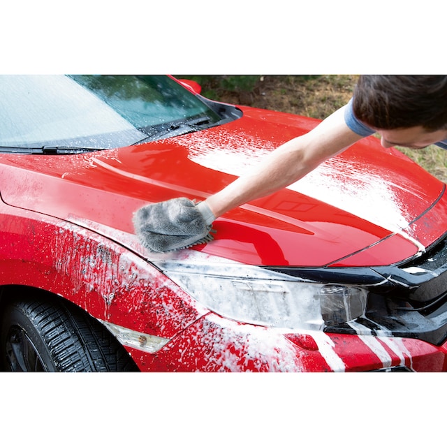 MediaShop Auto-Reinigungsmittel »Platinum Amazing Foam«, (Set), inkl.  Sprühflasche und Handschuh mit 3 Jahren XXL Garantie