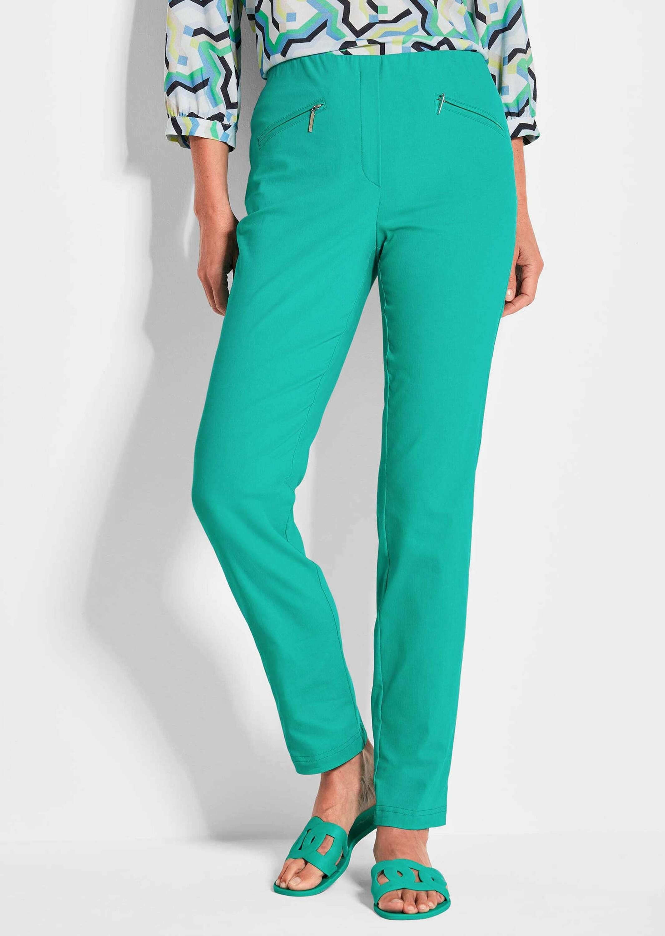 GOLDNER 2-in-1-Hose »Bengalinhose LOUISA Superelastische Hose LOUISA mit Reißverschlusstaschen«