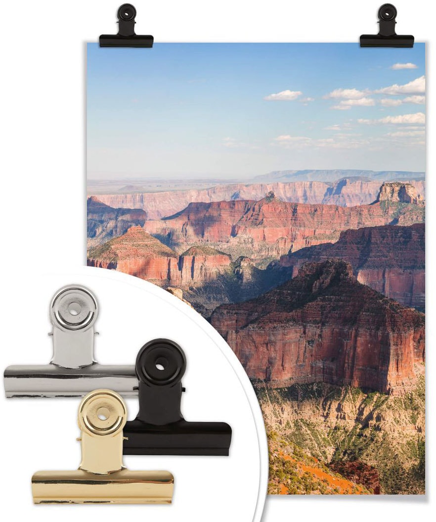 Wall-Art Poster »Point Imperial Grand Canyon«, Landschaften, (1 St.), Poster,  Wandbild, Bild, Wandposter auf Rechnung kaufen