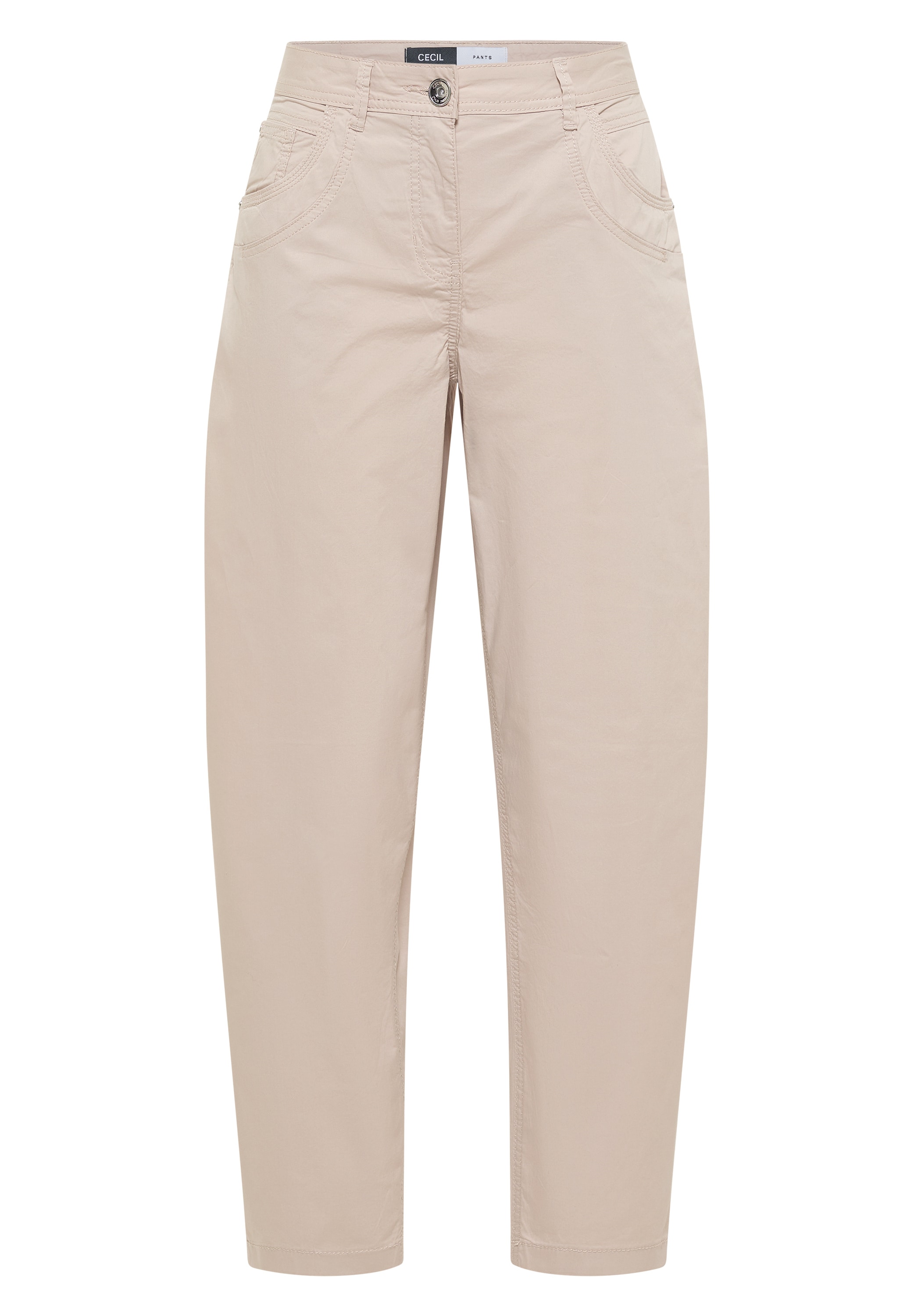 Cecil Stoffhose »Style Scarlett«  Barrel Leg Hose in Papertouch Qualität und mit Stretch