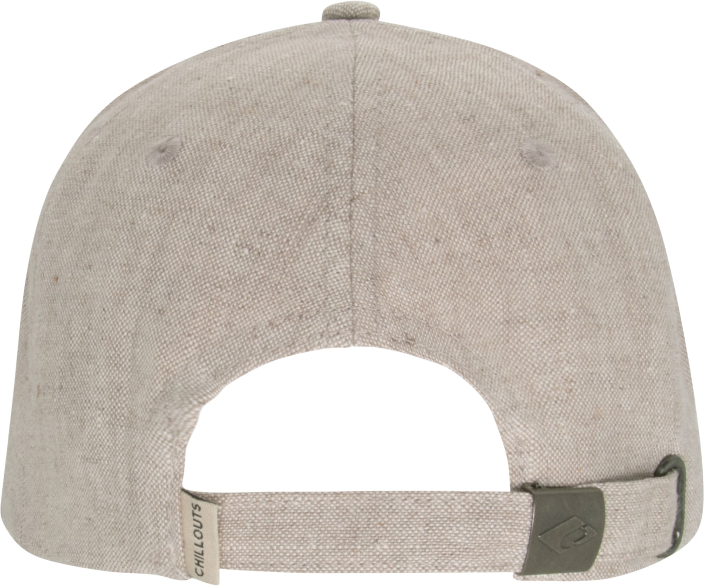 chillouts Baseball Cap »Merlot Hat« Stylische Baseball-Cap aus natürlichem Leinen