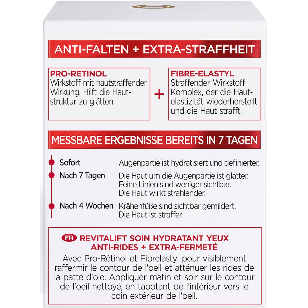 L'ORÉAL PARIS Augencreme »Revitalift«