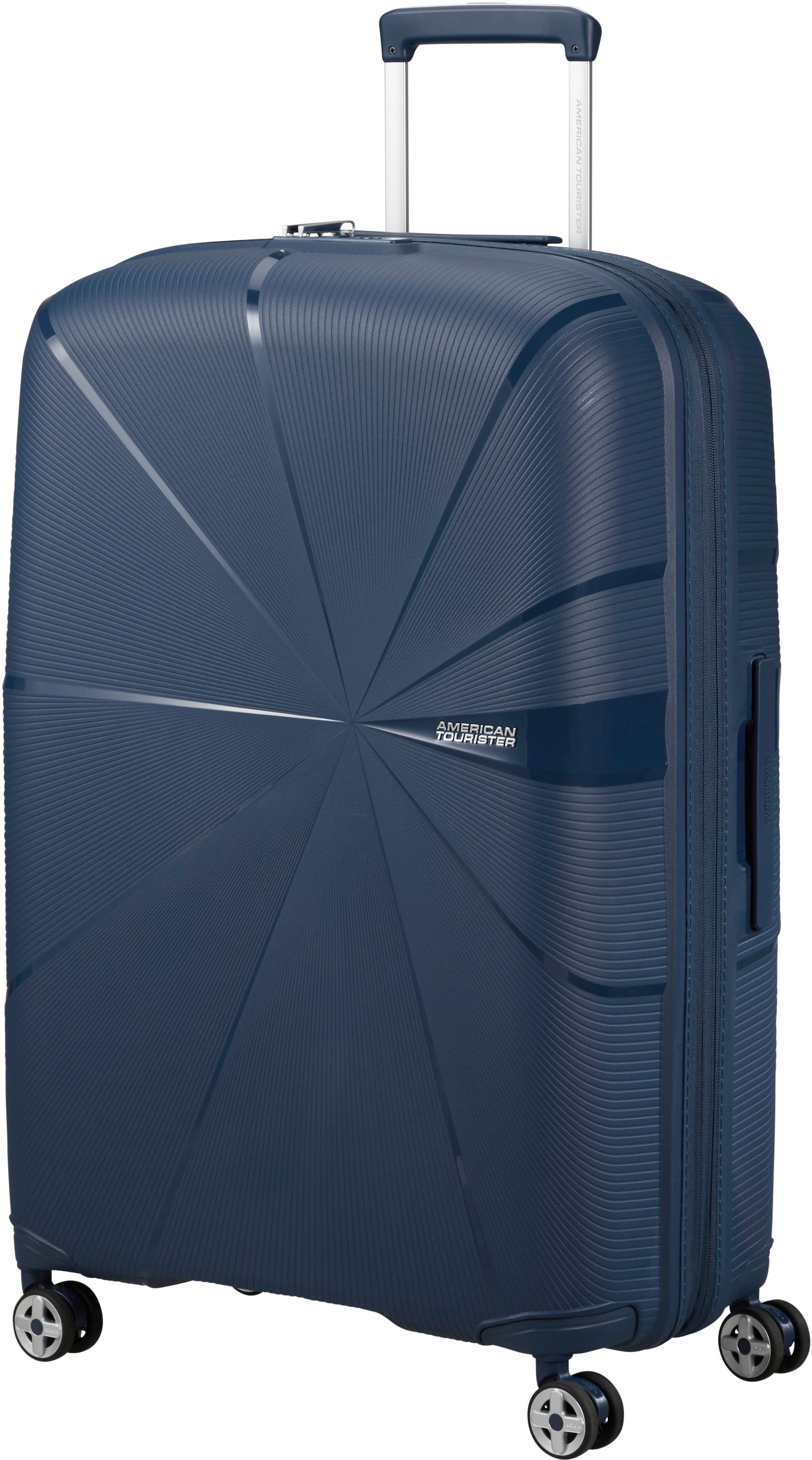American Tourister® Hartschalen-Trolley »STARVIBE, in verschiedenen Farben und Größen«, 4 Rollen, Handgepäck-Koffer Reisegepäck Koffer TSA-Zahlenschloss