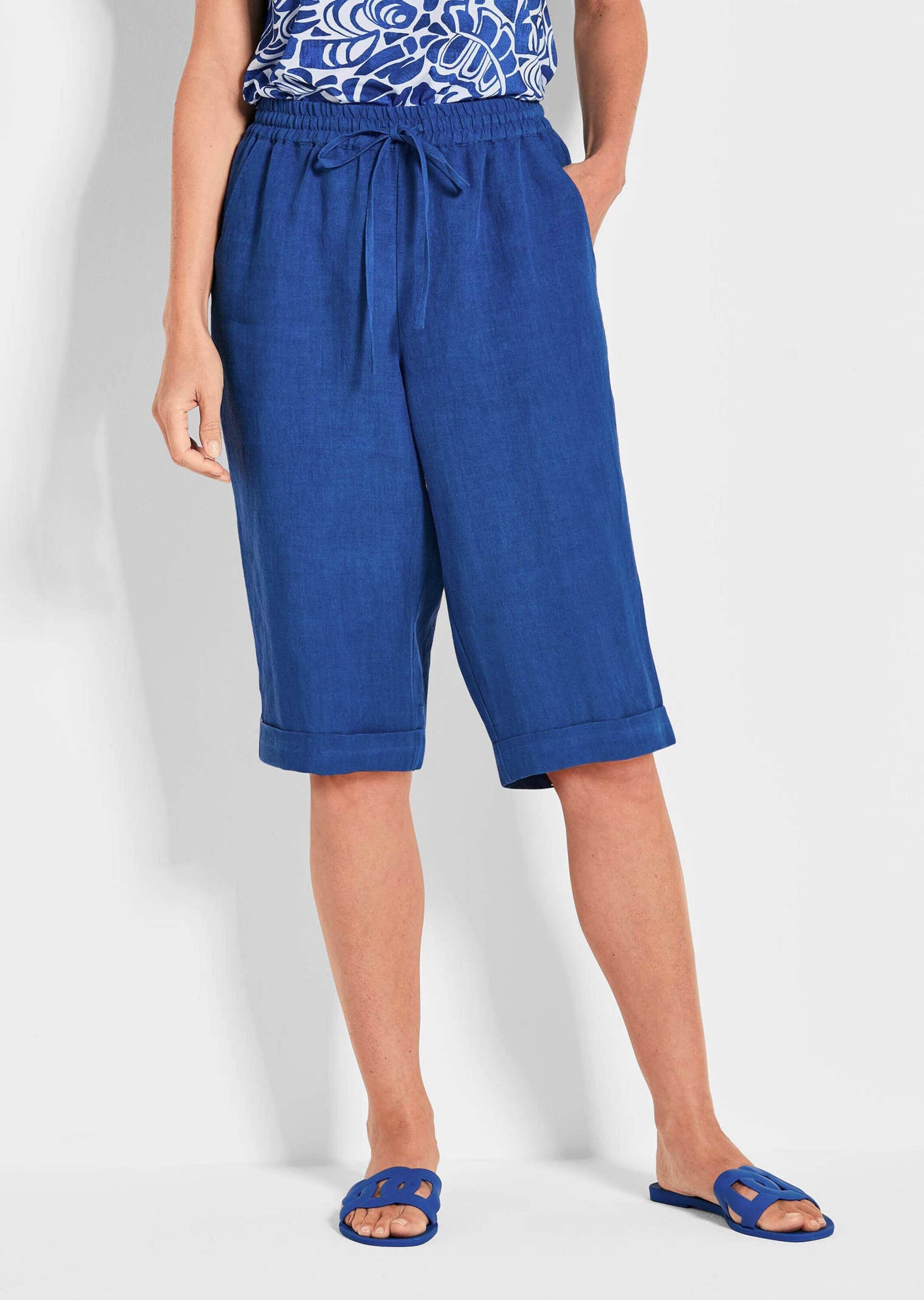 GOLDNER Schlupfhose »Kurzgröße Sportliche CARLA Midihose«