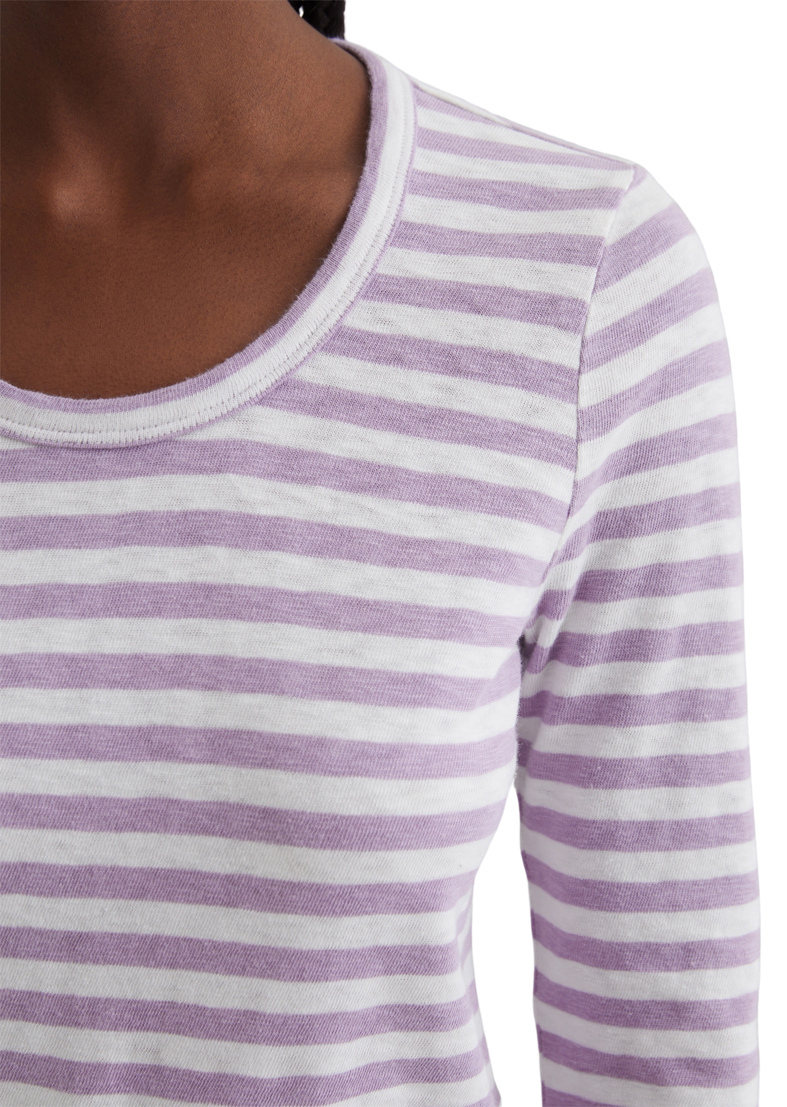 Marc O'Polo DENIM Longsleeve, modisch geringelt