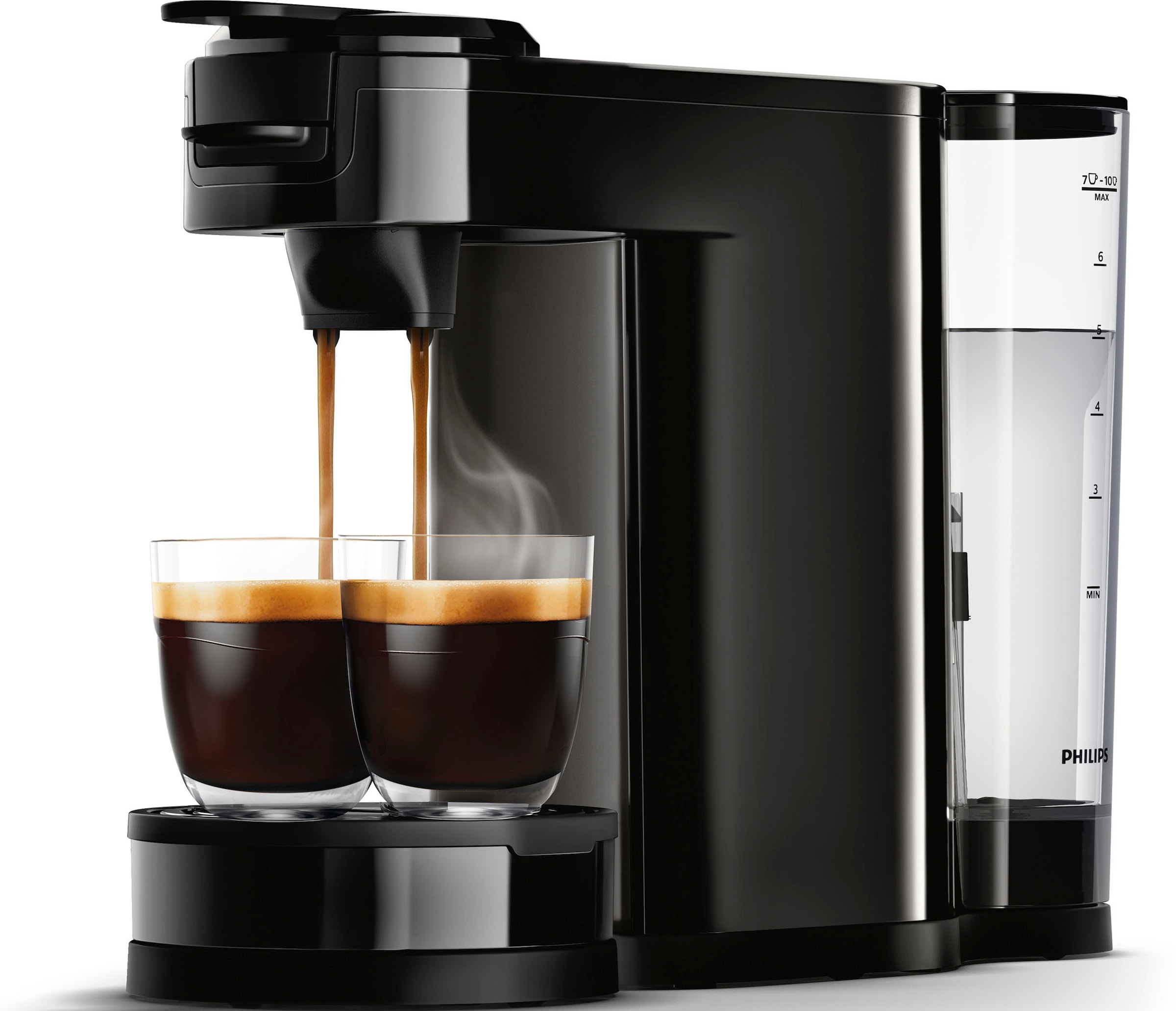 Philips Senseo Kaffeepadmaschine »Switch HD6592/64, 26% recyceltem Plastik, Kaffee Boost Technologie«, 1 l Kaffeekanne, Crema Plus, inkl. Kaffeepaddose Wert €9,90 UVP