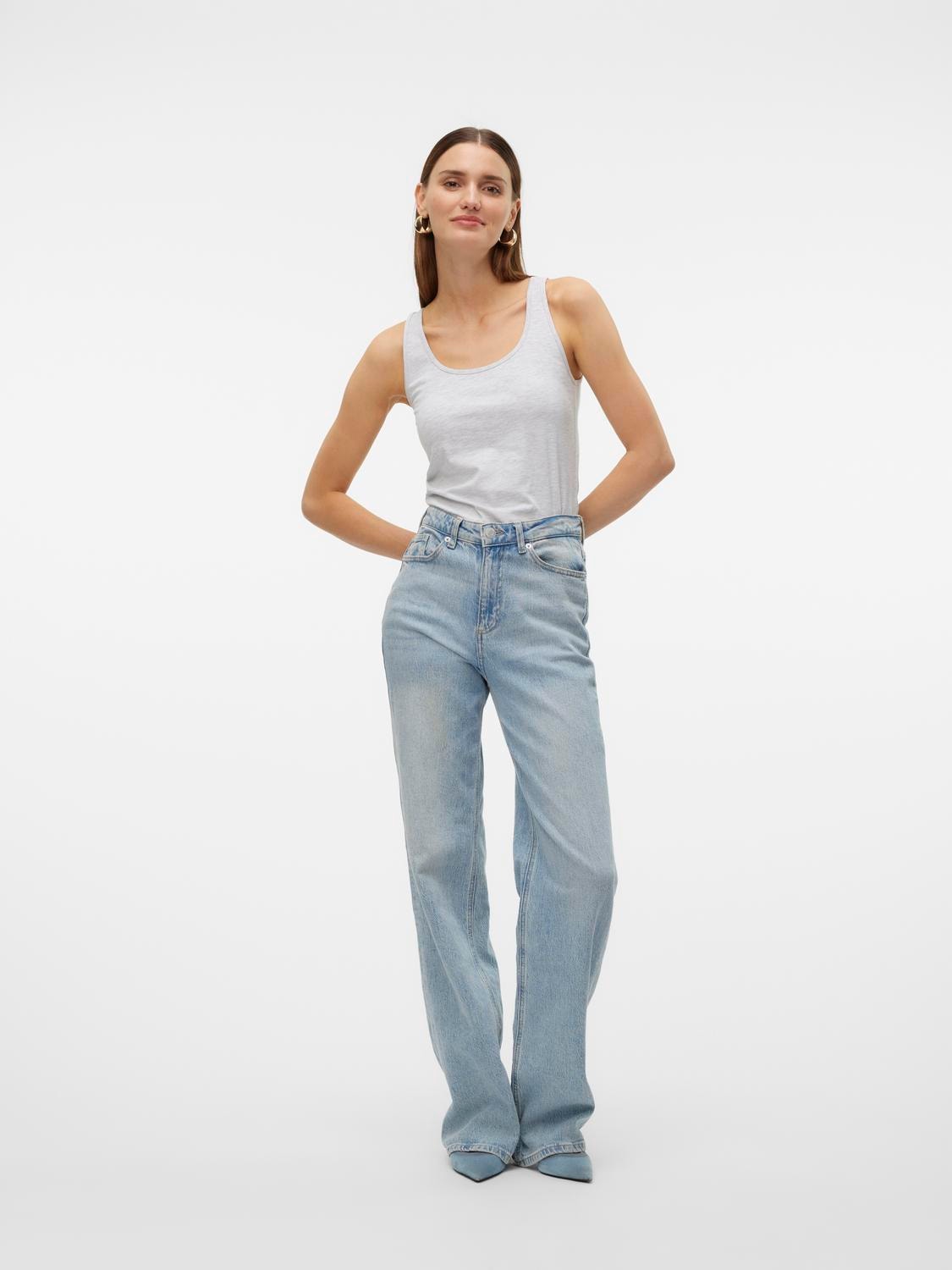 Vero Moda Shirttop »VMLULU LONG TANK TOP JRS GA NOOS«