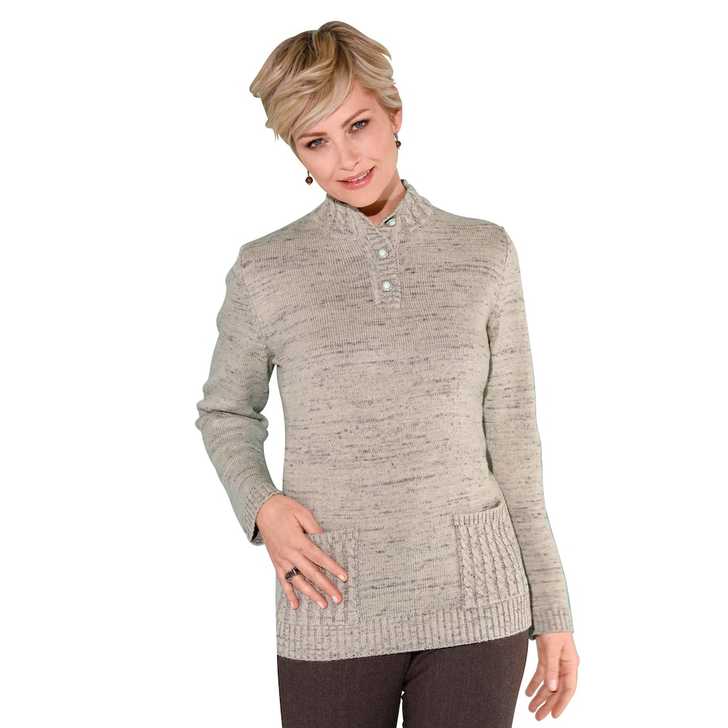 Classic Stehkragenpullover »Pullover«