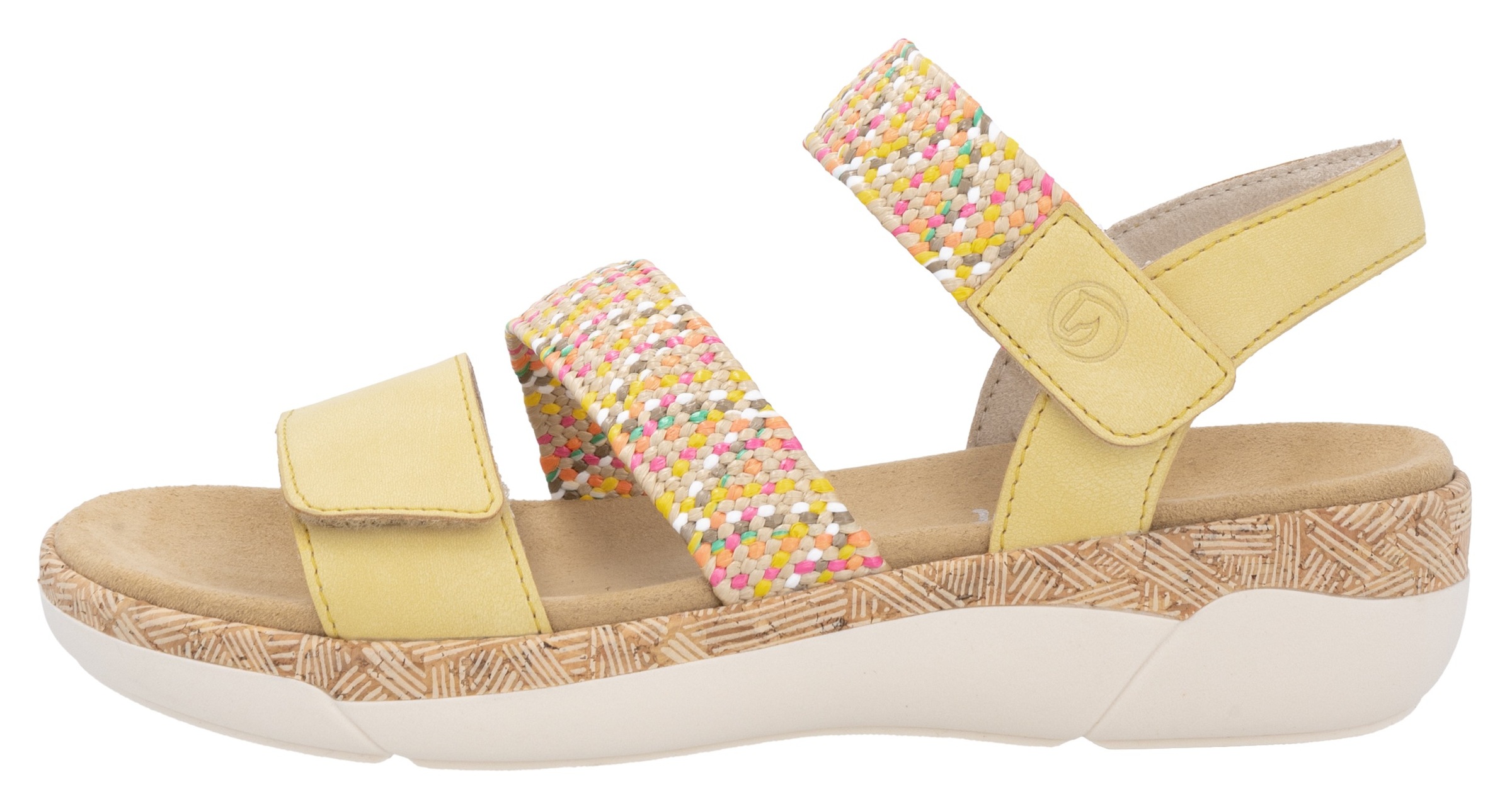Remonte Keilsandalette, Riemchensandale, Bequemschuh, Sommerschuh mit Soft-Fußbett