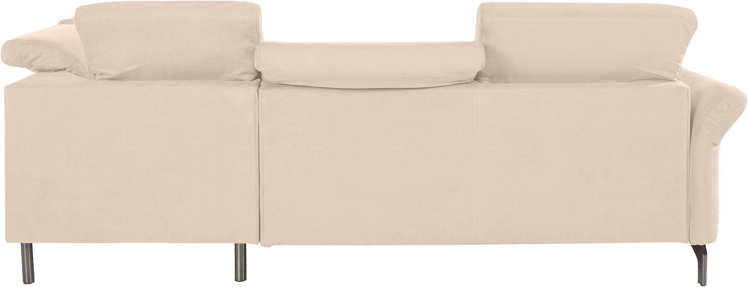 INOSIGN Ecksofa »Fresh L-Form« Federkern, wahlweise Kopfteilverstellung und motorischer Vorziehsitz