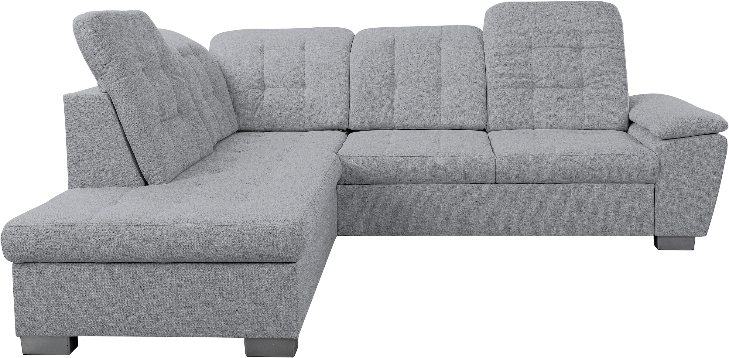 WERK2 Ecksofa »Bonny inkl. Kopfteilverstellung, Bettfunktion, Stauraum, L-Form« Komfortwunder mit Schlaffunktion, verstellbarem Kopfteil & Stauraum.