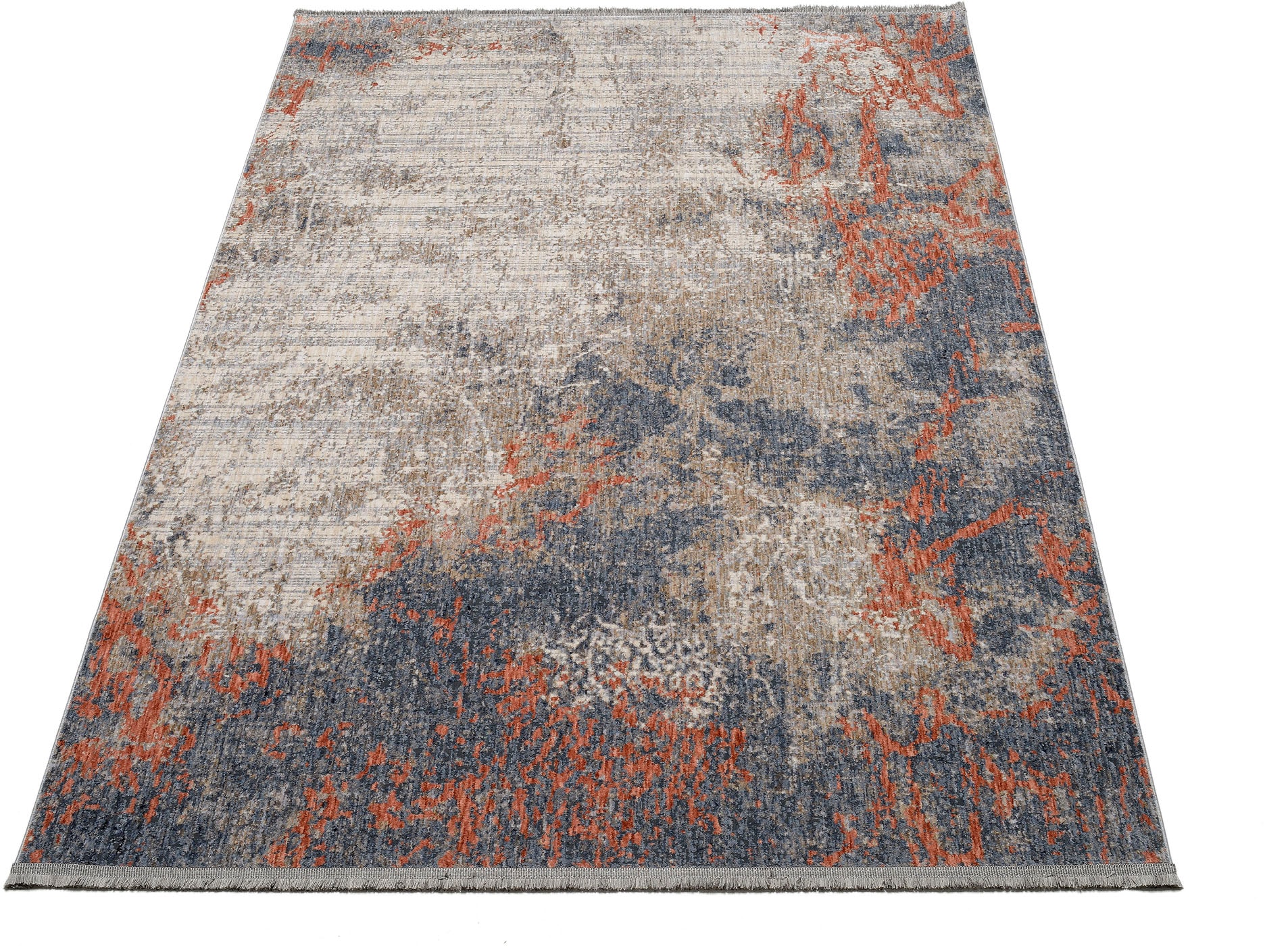 GALLERY M branded by Musterring Teppich »MODENA« rechteckig 8 mm Höhe Kurzflor, Wohnzimmer, Vintage