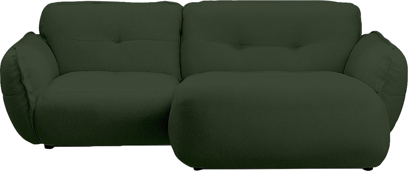 BETYPE Ecksofa »Be Fluffy«, Softes Sitzgefühl, moderne Kedernaht, hochwertiger Bezug
