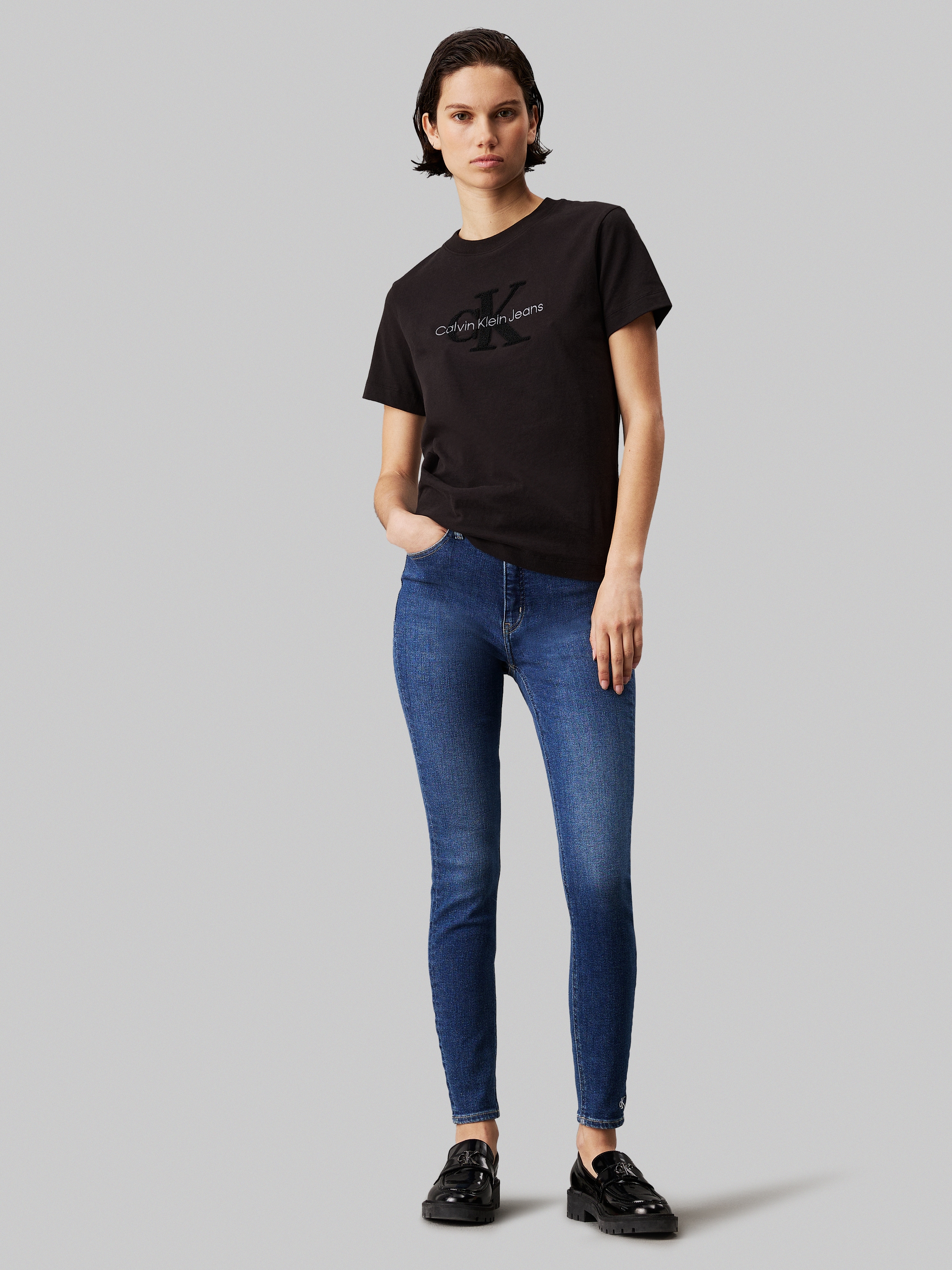 Calvin Klein Jeans Skinny-fit-Jeans »HIGH RISE SUPER SKINNY ANKLE«, im 5-Pocket-Style