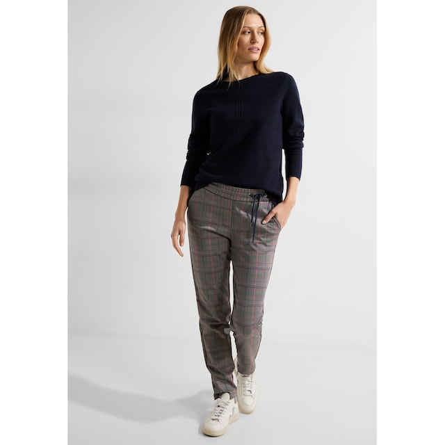 Cecil Jogger Pants »Damenhose Tracey Check«, Karomuster bei ♕