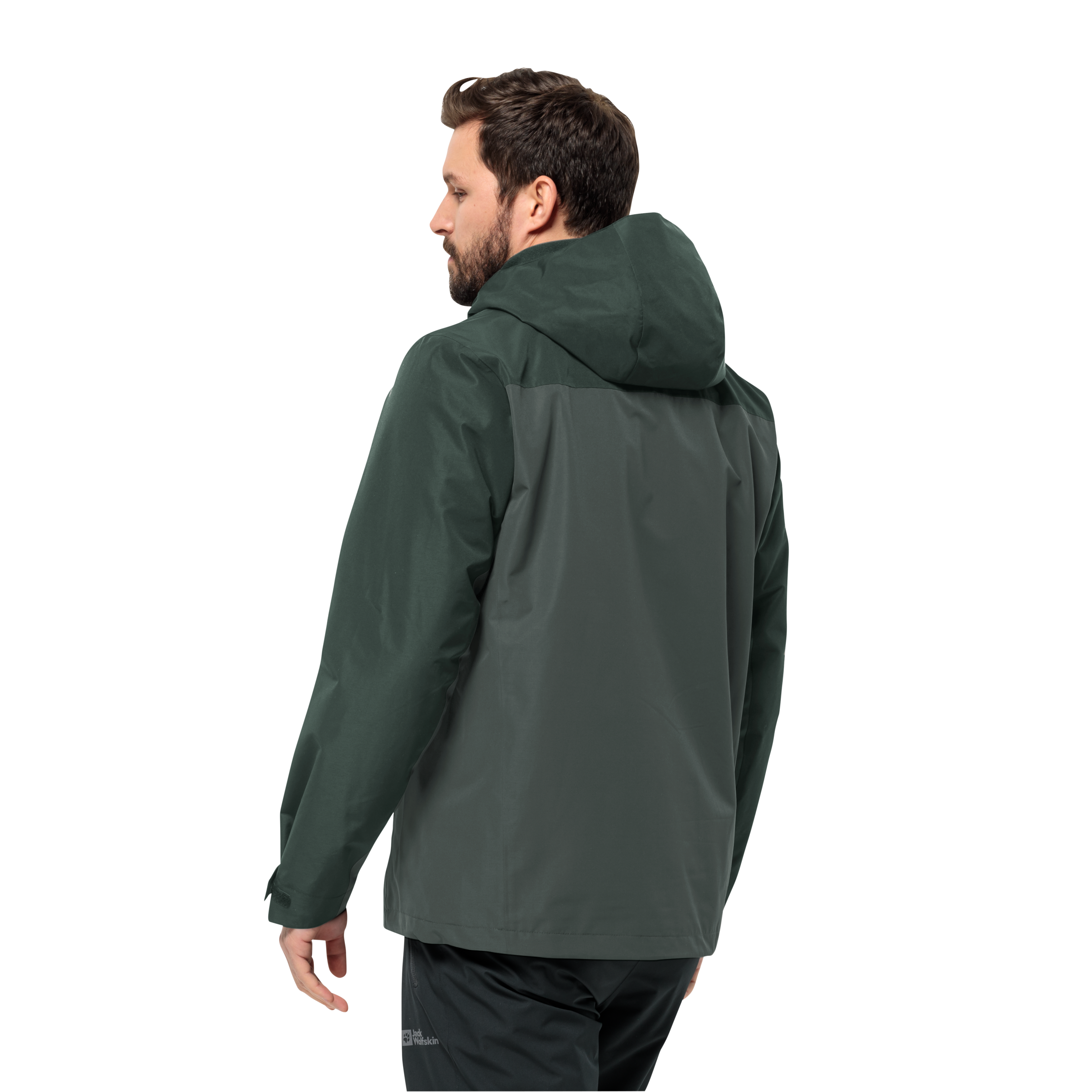 Jack Wolfskin 3-in-1-Funktionsjacke »TAUBENBERG 3IN1 JKT M«, mit Kapuze, Wasserabweisenden Reißverschlüssen, Wasserdicht, Atmungsaktiv