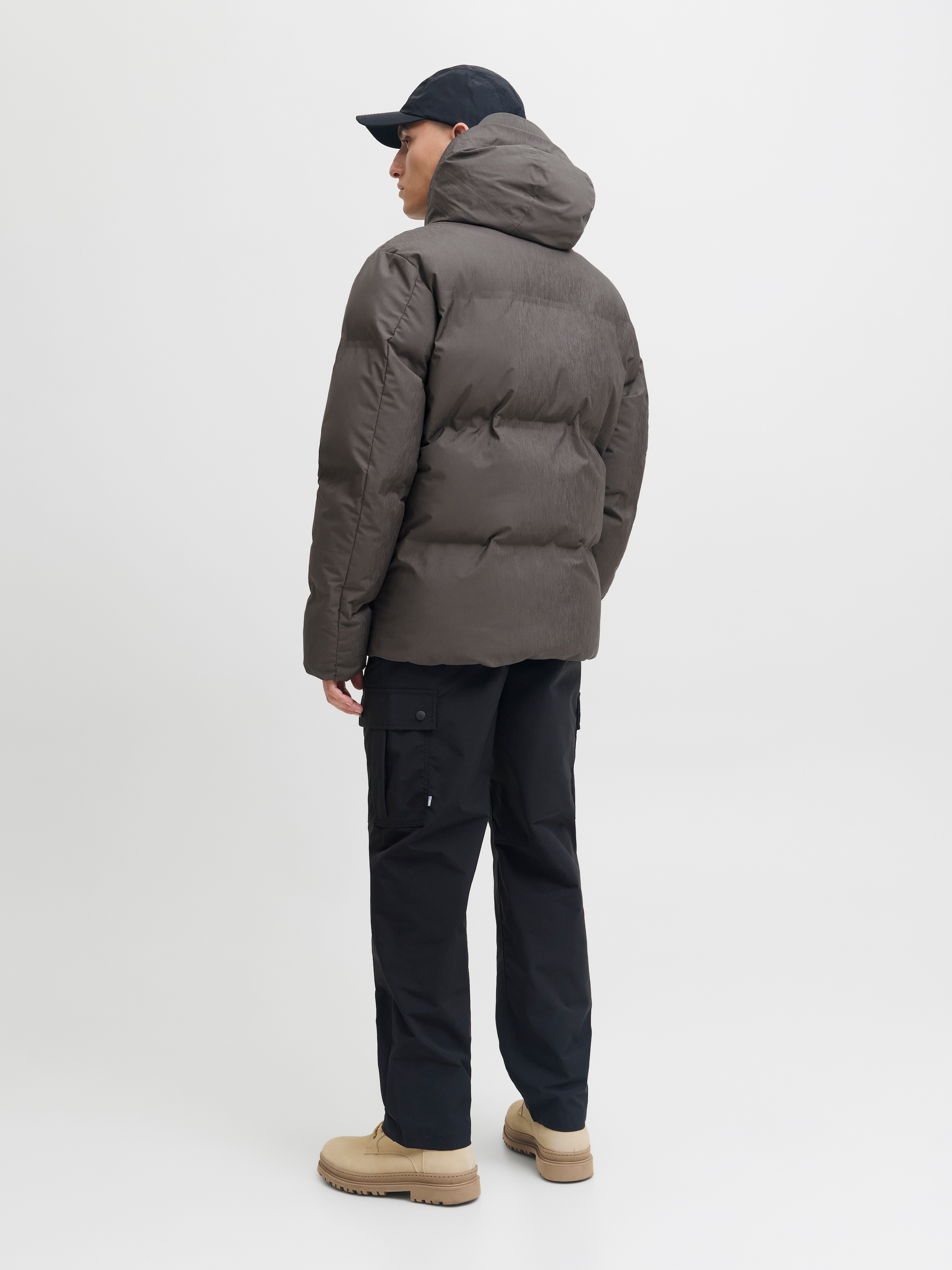 Jack & Jones Steppjacke »JCOFUSION TECHNICAL PUFFER JACKET SN« mit Kapuze
