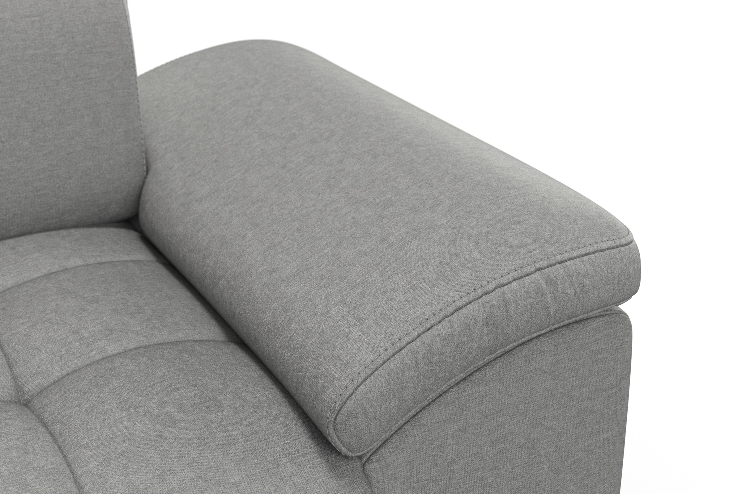 sit&more Ecksofa »Cool L-Form«, wahlweise mit Kopfteilverstellung und Vorziehsitz, motorisch