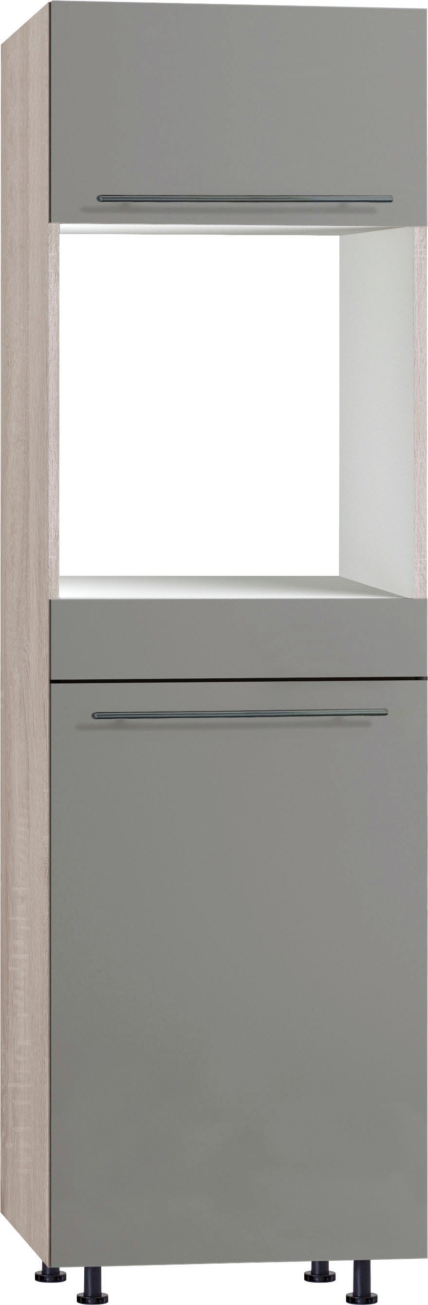 OPTIFIT Backofenumbauschrank "Bern" 60 cm breit, 212 cm hoch, mit höhenverstellbaren Stellfüßen