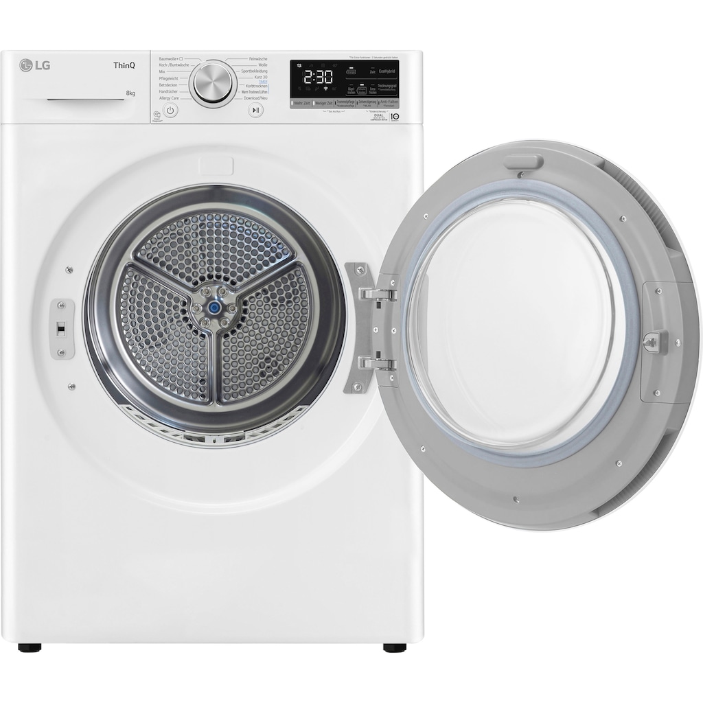 LG Wärmepumpentrockner »RT80V9«, 8 kg