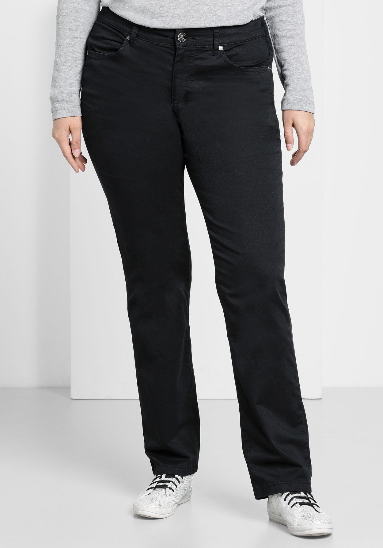 Sheego Stretch-Hose »Hose elastische Twill-Qualität«