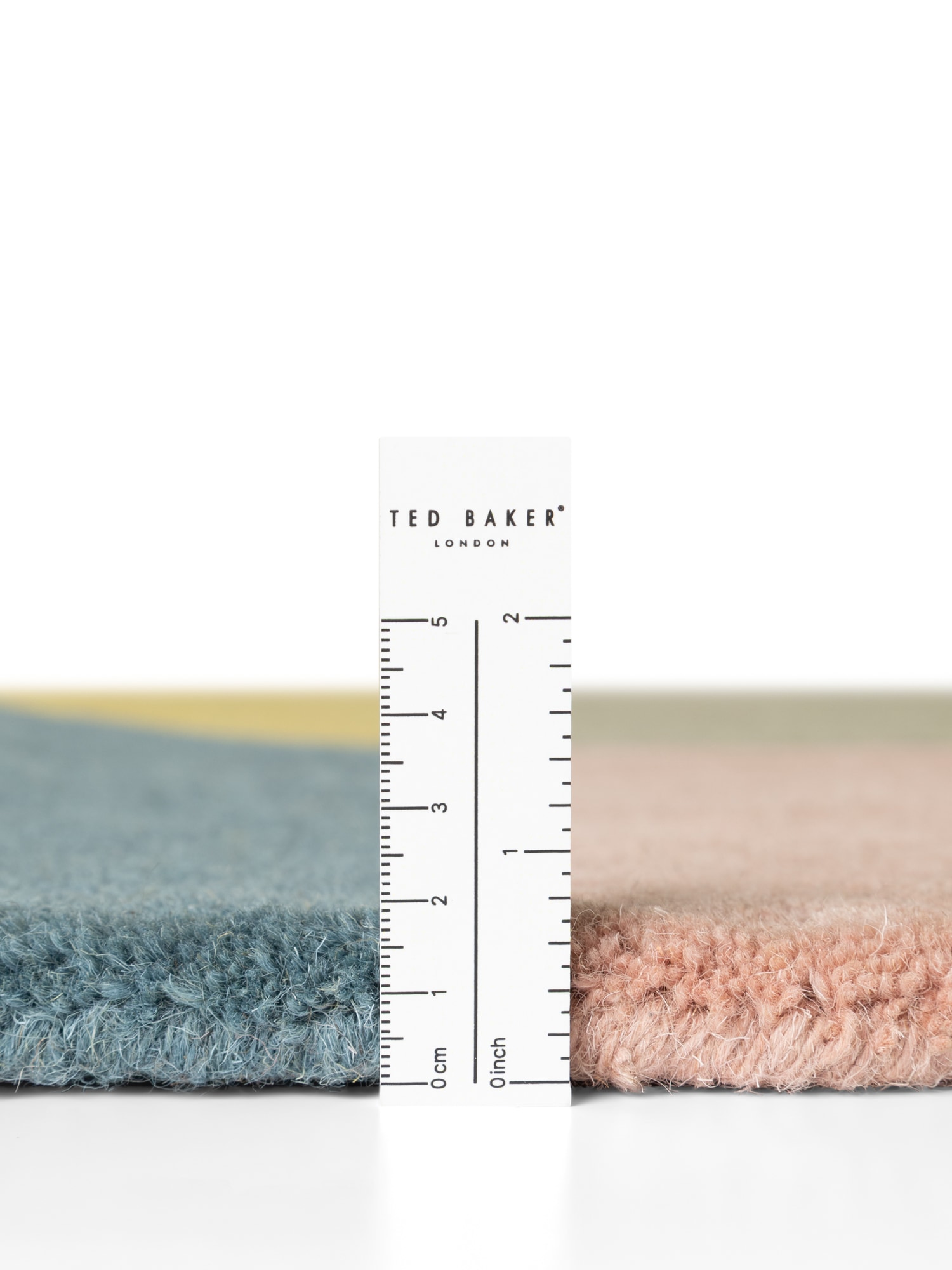 Ted Baker Wollteppich »Cecil« rechteckig 17 mm Höhe Wolle, Naturteppich, Handgemacht, Wohnzimmer, Schlafzimmer, bunt