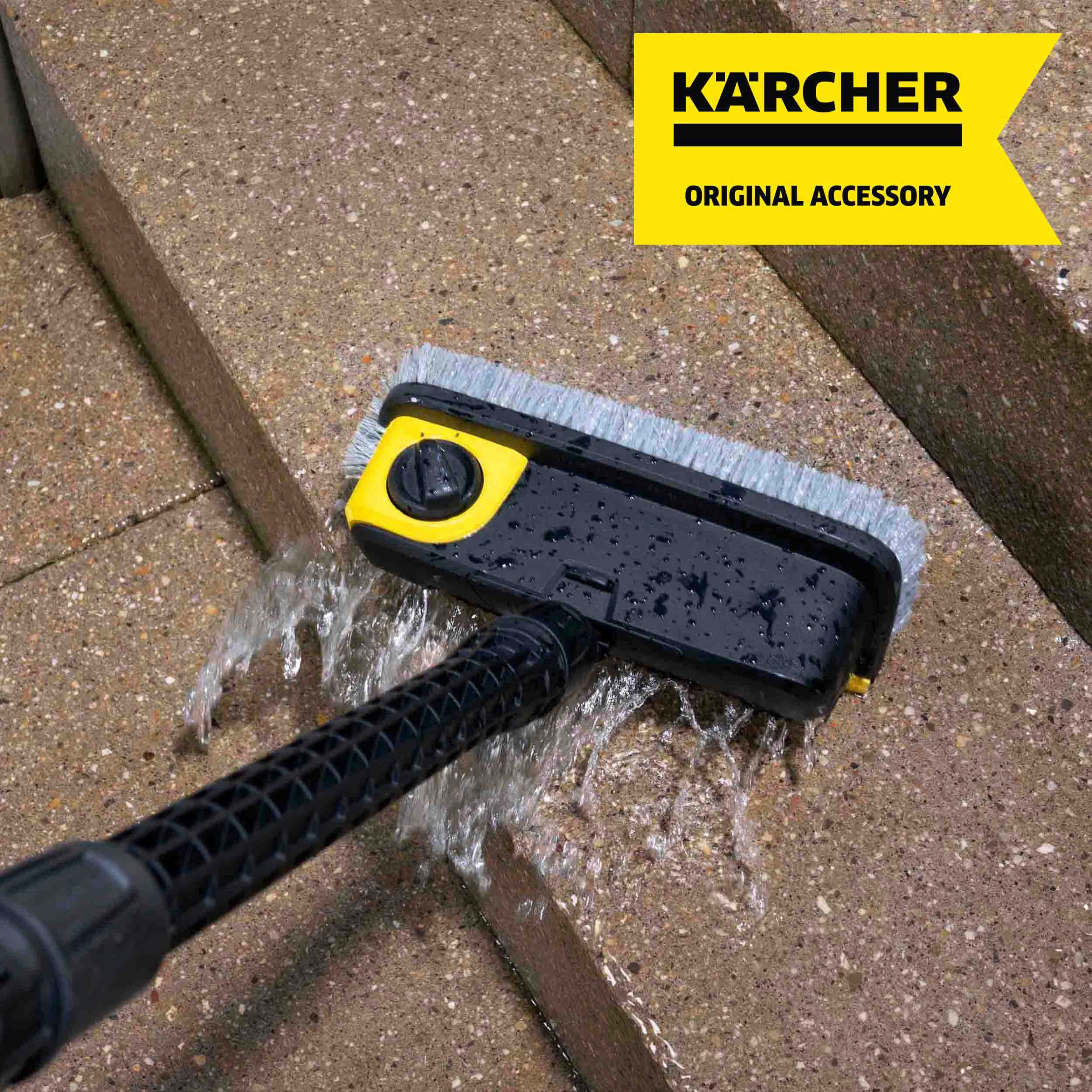 KÄRCHER Kehrgarnitur »PS 30 Plus Flächenreiniger Powerschrubber«, Set, 3 St., aus Kunststoff, mit 3 Hochdruckdüsen