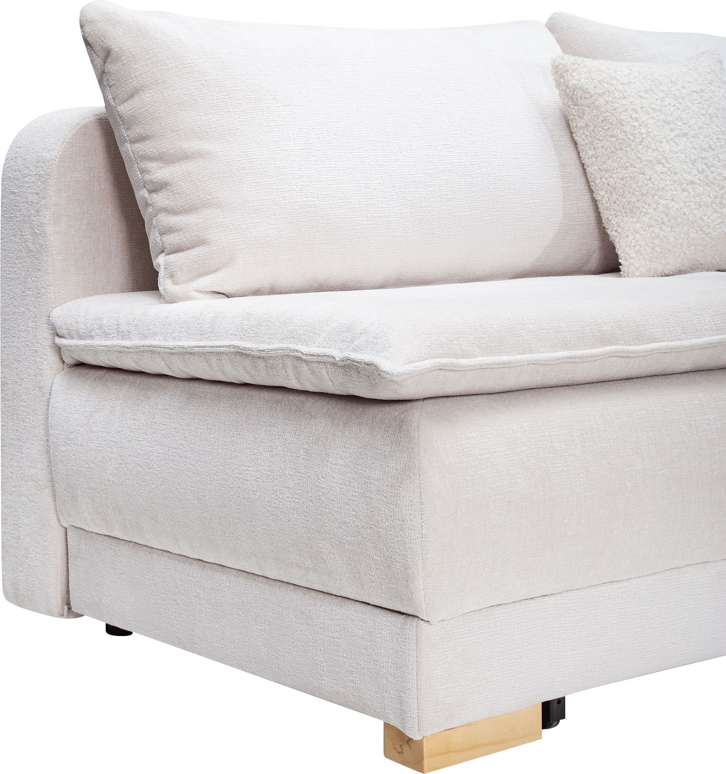 INOSIGN Schlafsofa »Bea« Dauerschlafsofa, Bettfunktion und-kasten,Boxspringsofa