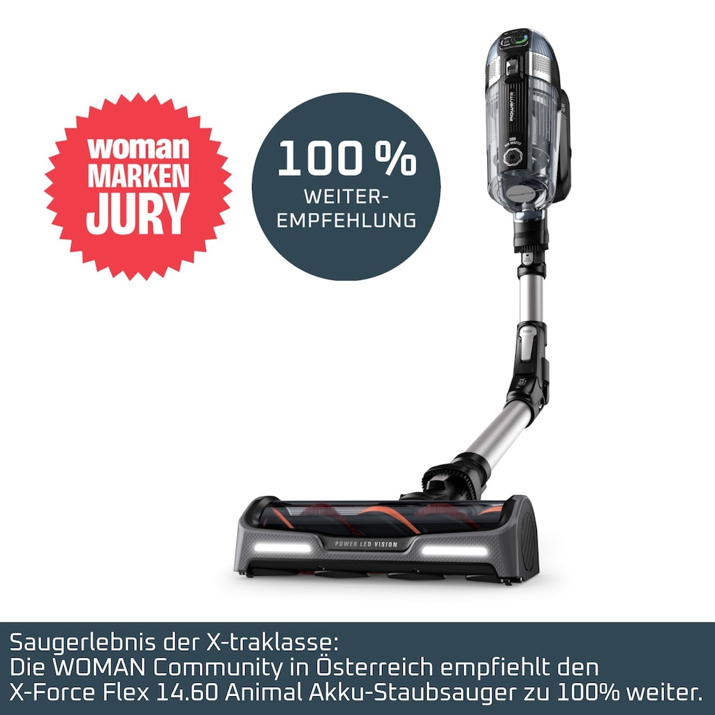 Rowenta Akku-Hand-und Stielstaubsauger »RH9958 X-Force Flex 14.60«