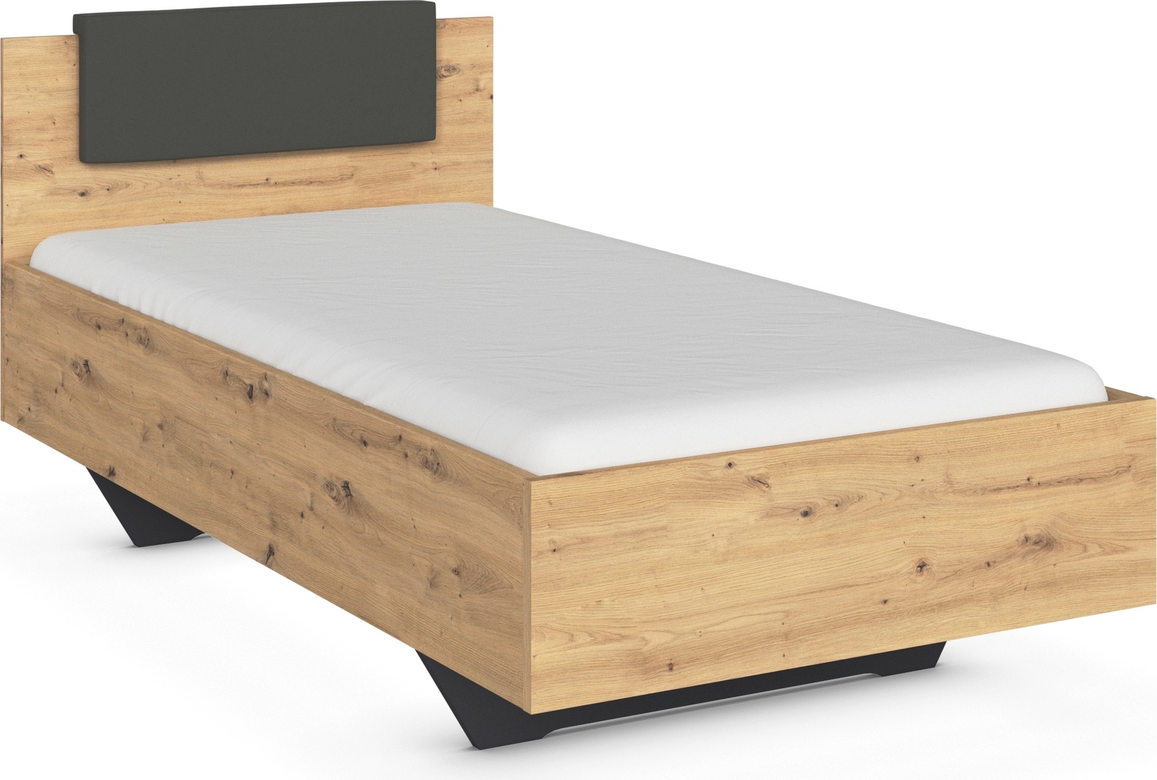 rauch Bett »Maika«, mit abnehmbarer Polsterauflage in Lederoptik
