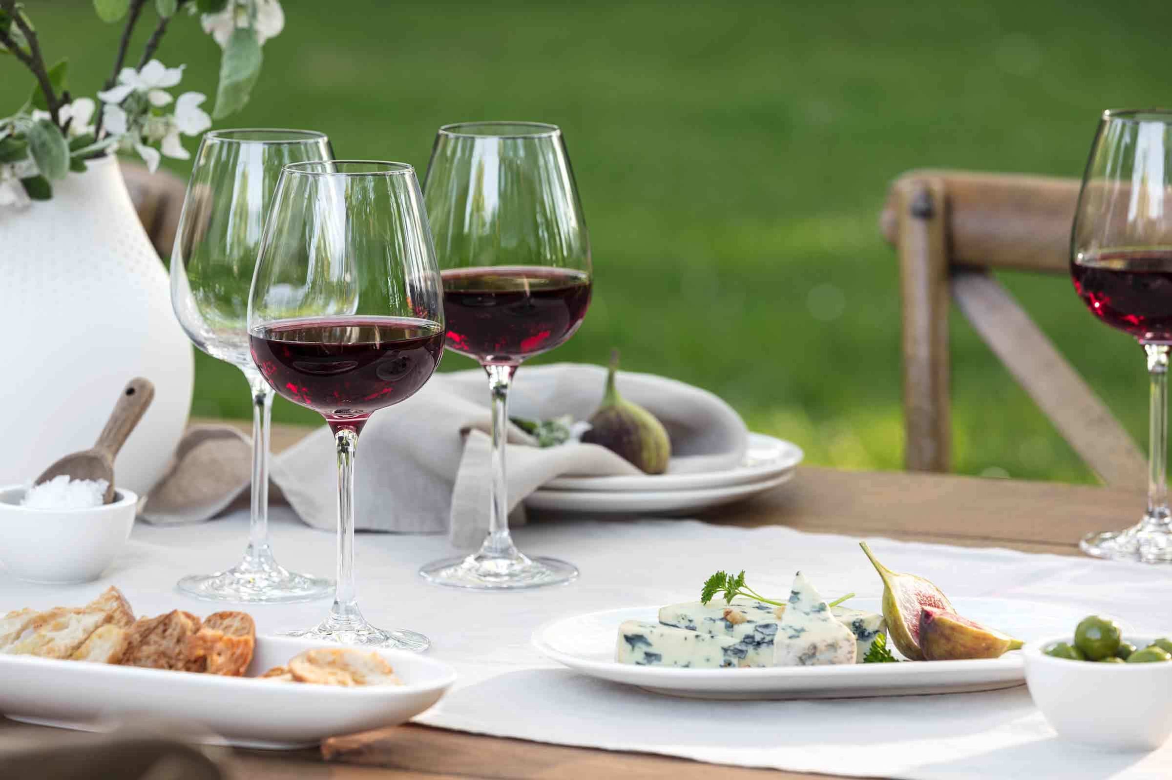 Villeroy & Boch Rotweinglas »Rotweingläser Purismo Wine 200 ml 4er Set transparent« Spülmaschinenfest