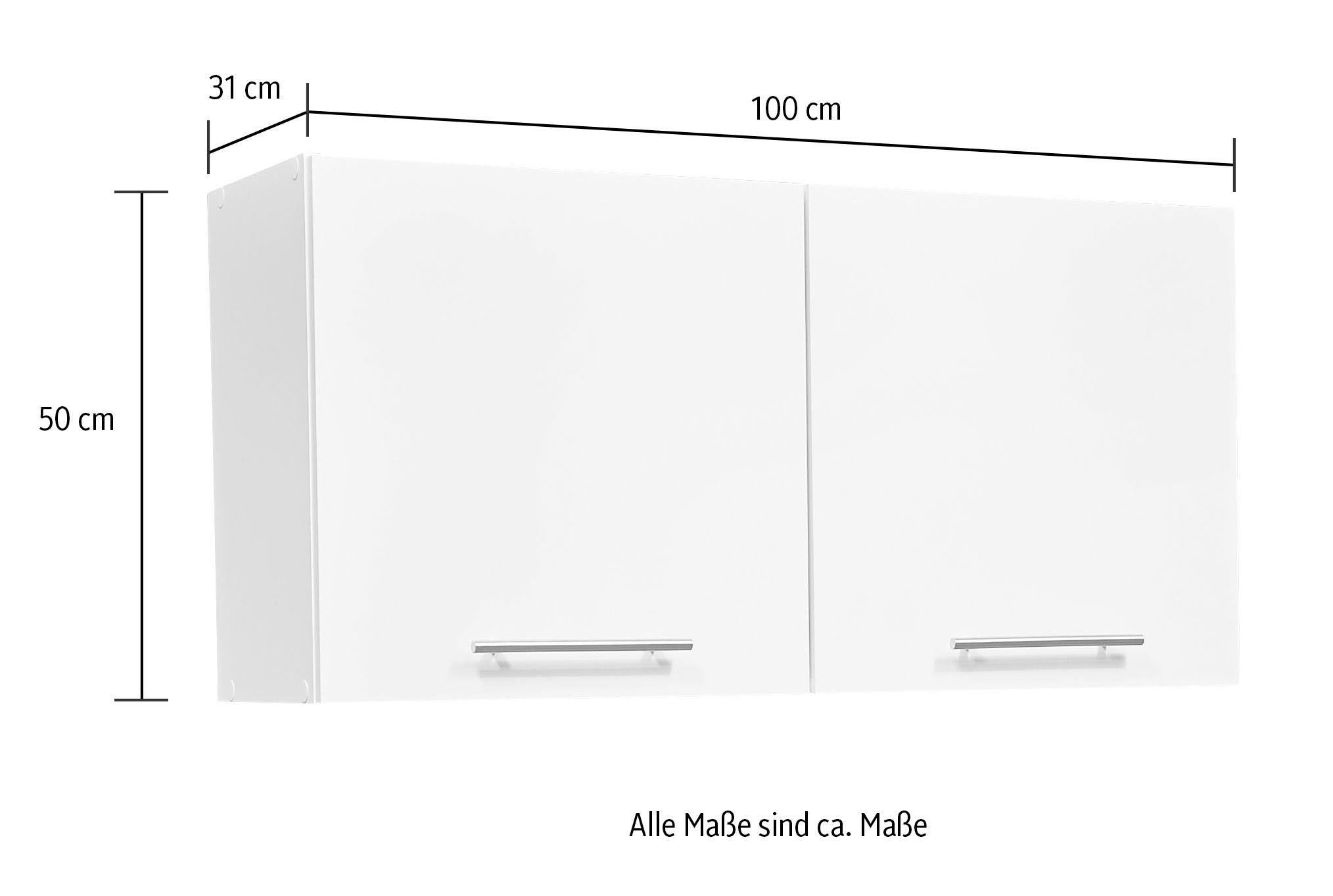 BASIC by Balculina Hängeschrank »Eddi«, Breite 100 cm