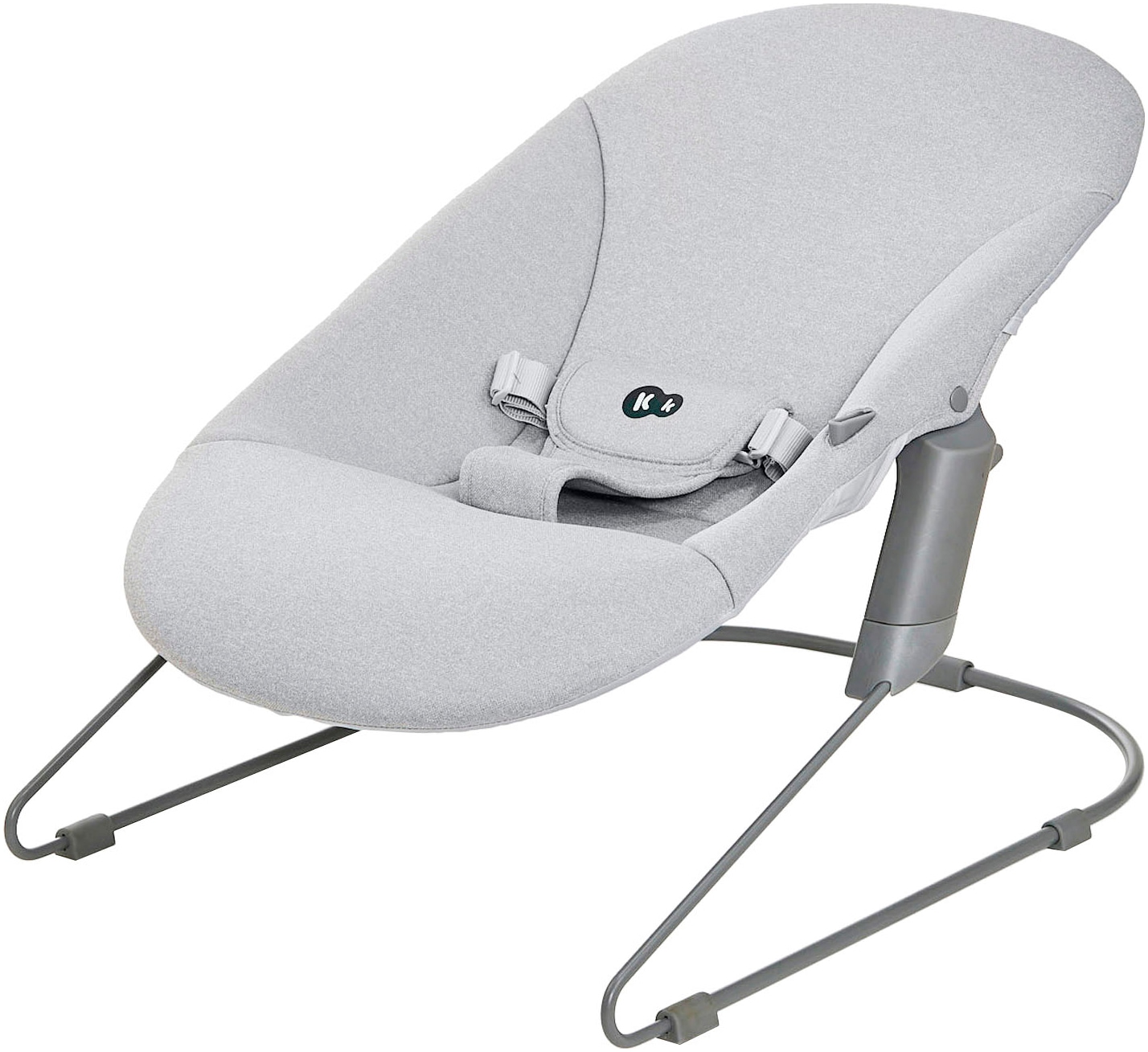 Kinderkraft Kombihochstuhl »Set: Kinderstuhl ENOCK + Babywippe CALMEE GREY«, (Set), 2 St., mitwachsend