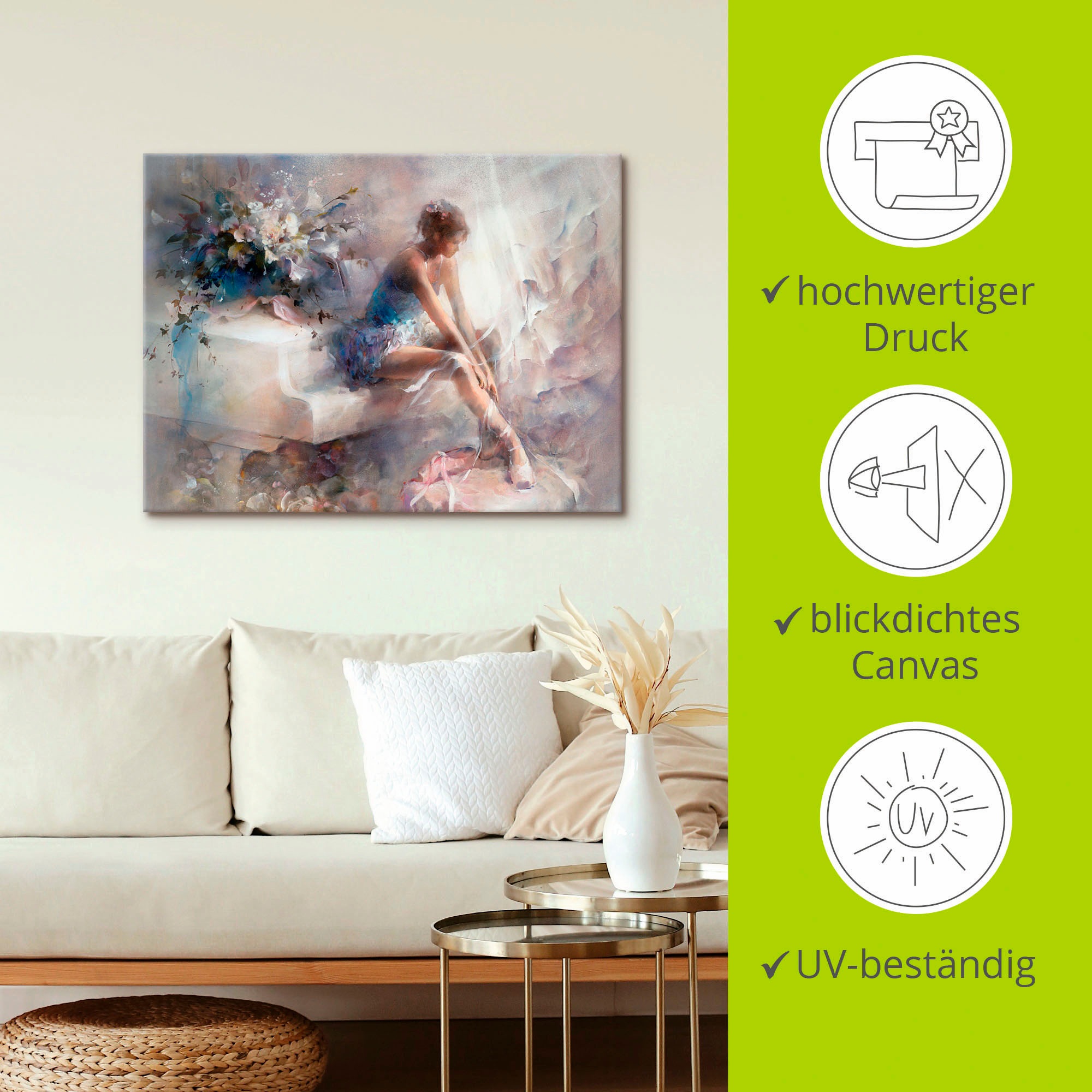 Artland Wandbild »Melodien« Sport 1 Stk. tlg. als Leinwandbild, Poster in verschied. Größen