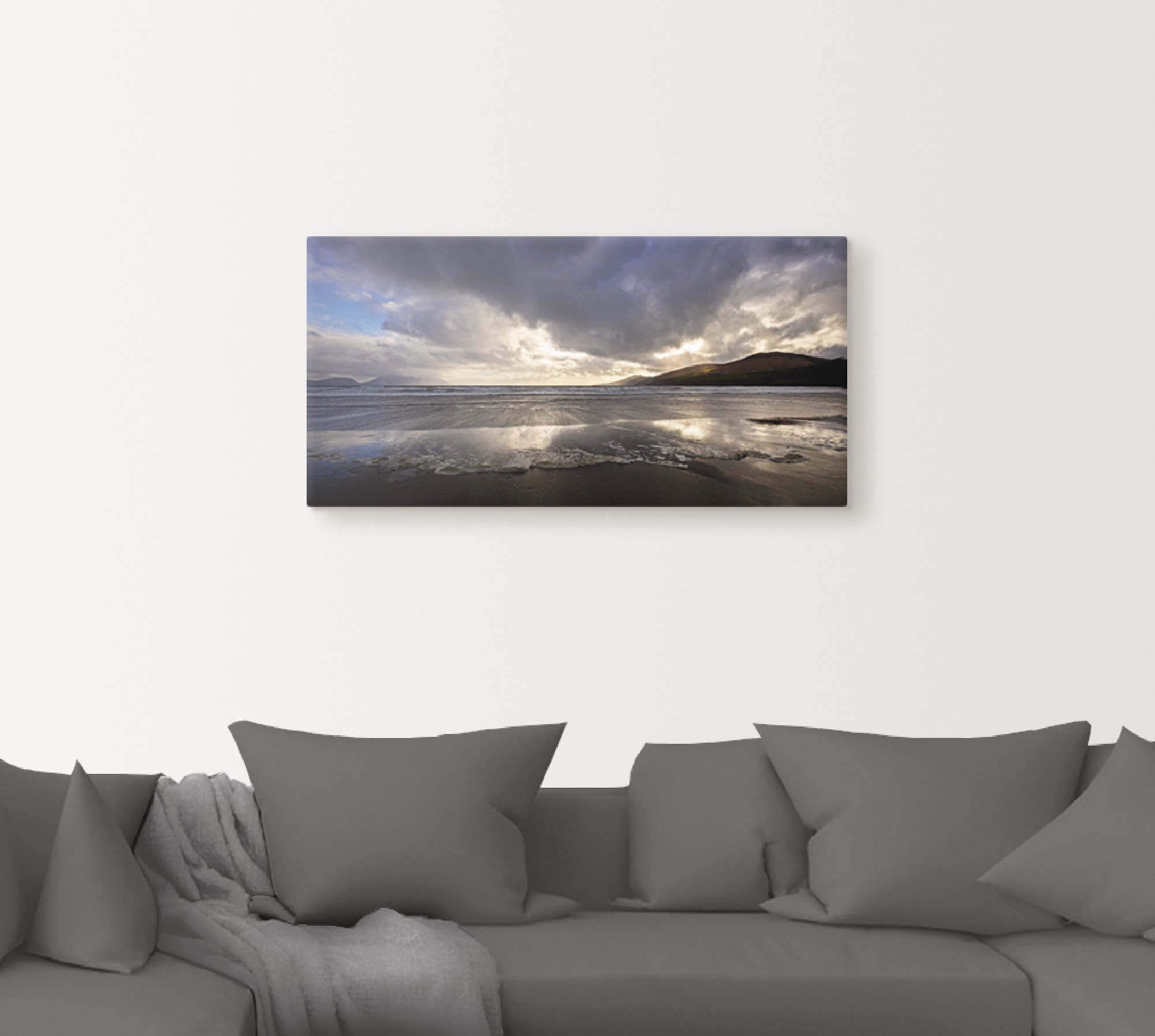 Artland Leinwandbild »Strandliebe II« Strand 1 Stk. tlg. als Leinwandbild in verschied. Größen