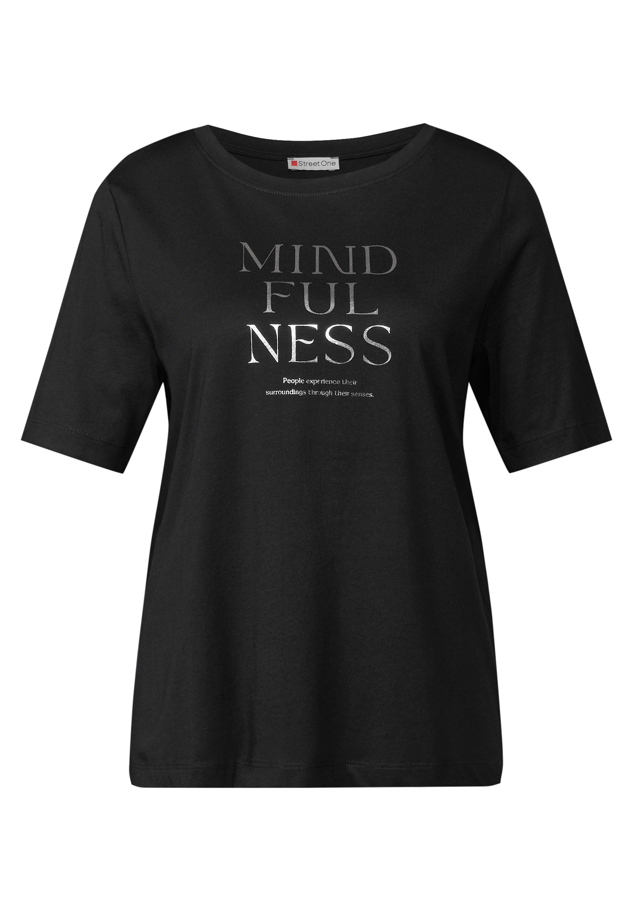 STREET ONE T-Shirt, mit Schriftzug