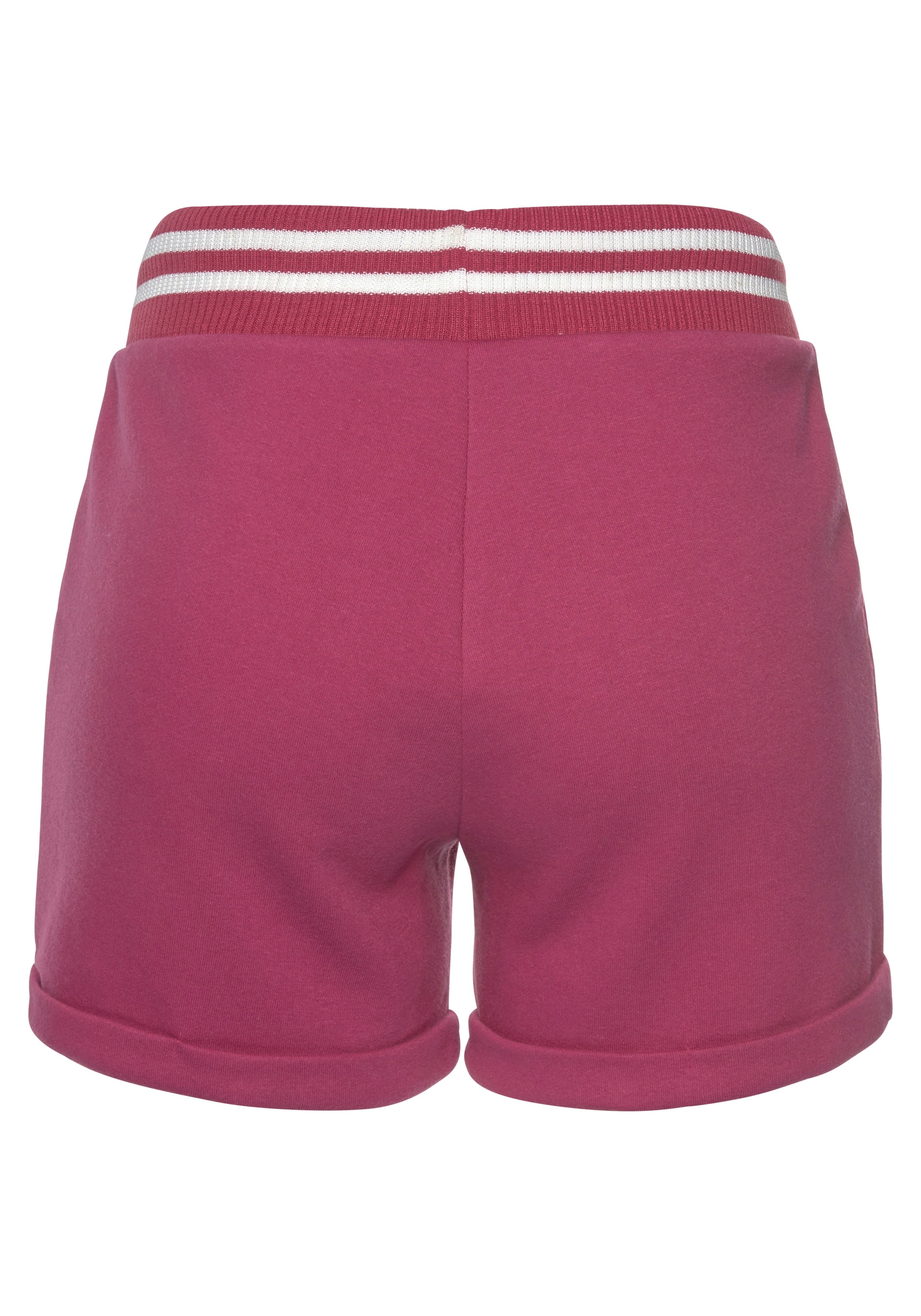 Buffalo Sweatshorts, mit Logostickerei und seitlichen Taschen, Loungeanzug