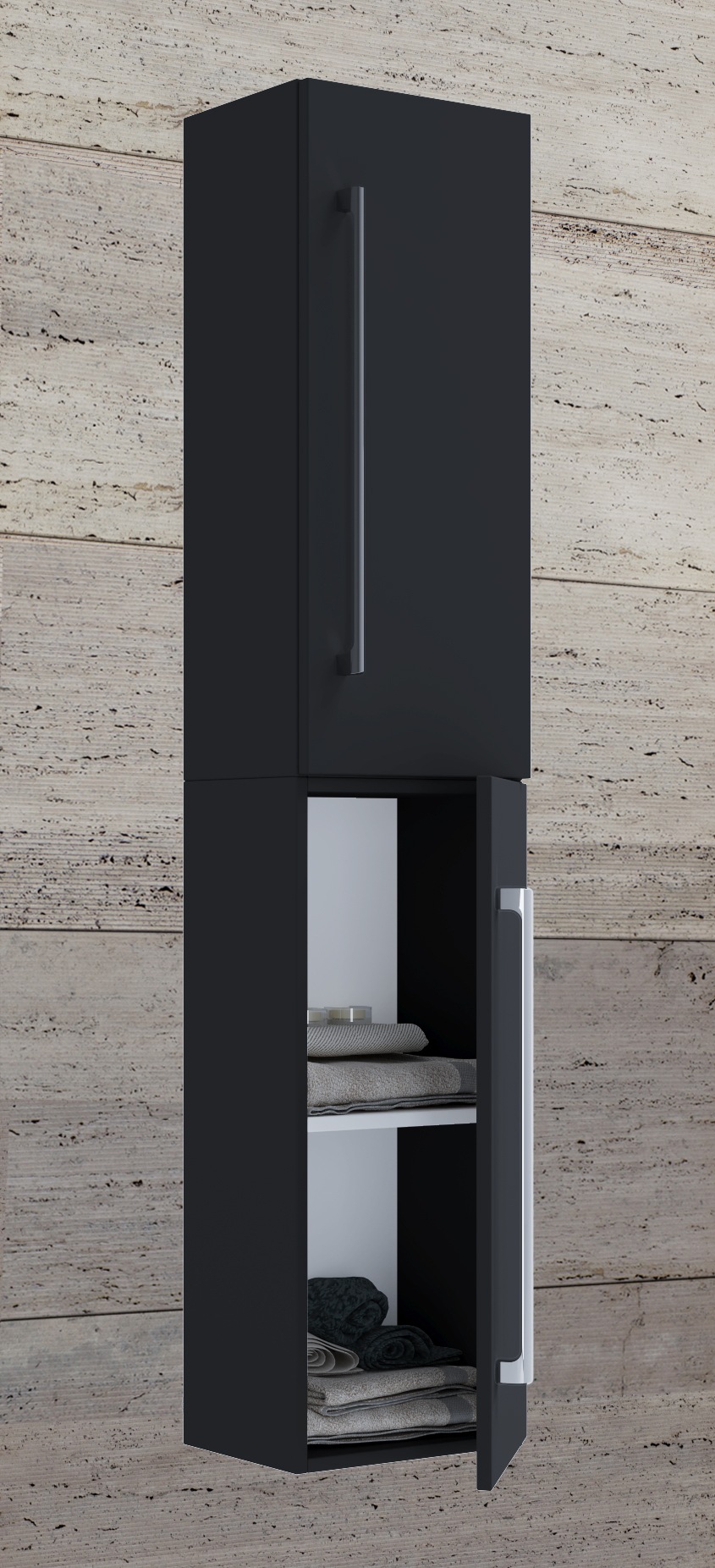 VCM Hochschrank »Holz Badmöbel Bad Hochschrank Badschrank Badinos 2«
