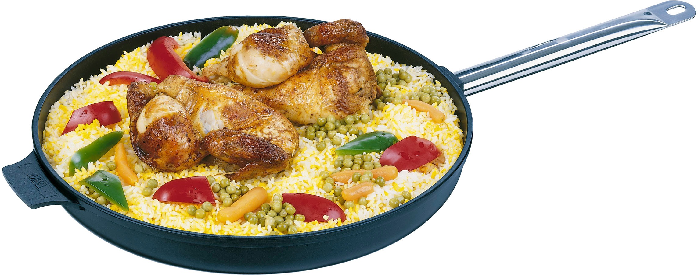 GSW Bratpfanne »Gastro Titanium« Aluminiumguss 1 Stk. tlg. kratzfeste TITAN Hartgrund Antihaft-Versiegelung