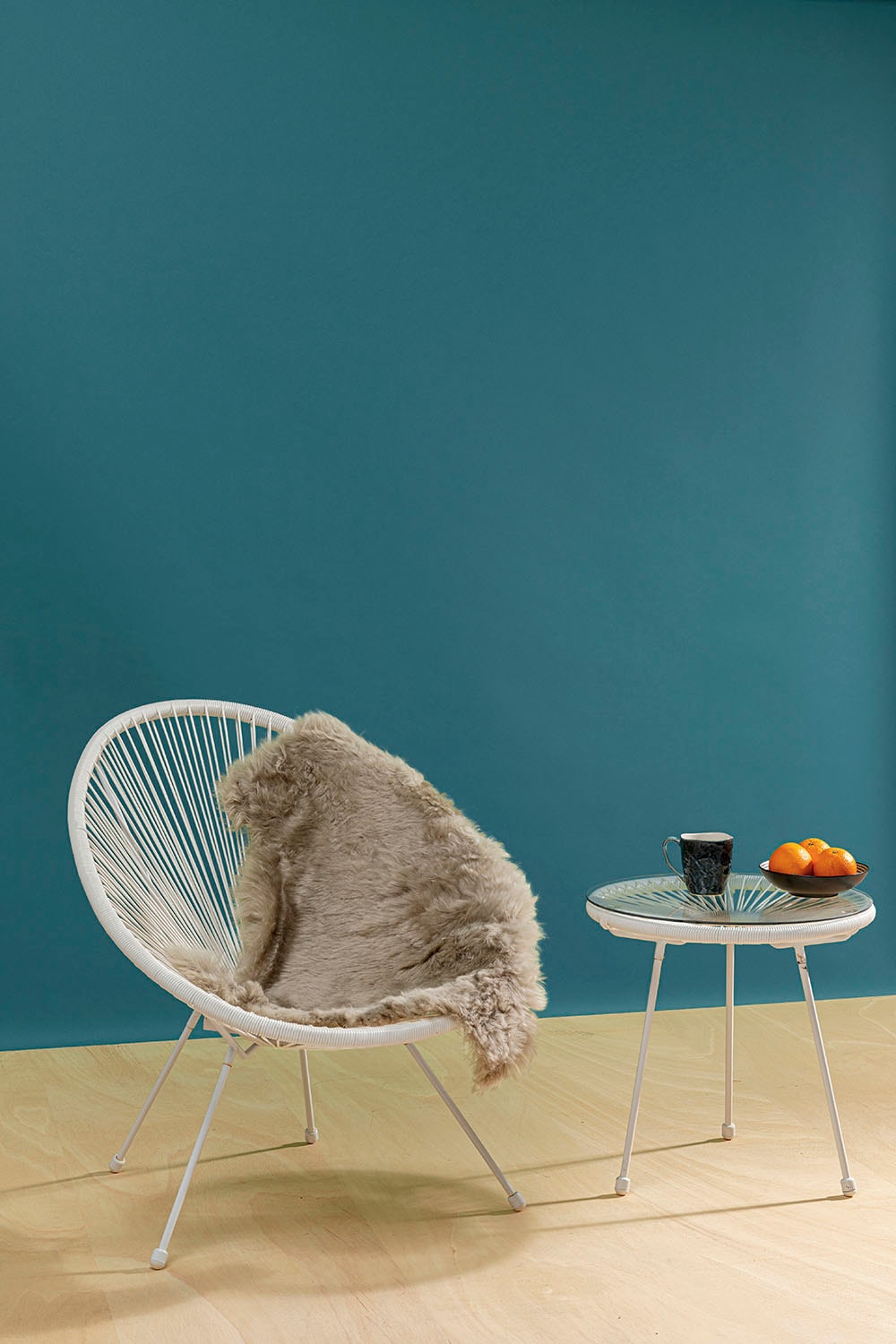 Kare Design Teppich »Lammfell Heidi 65x85cm« Motivform 4 mm Höhe weiß oder grau