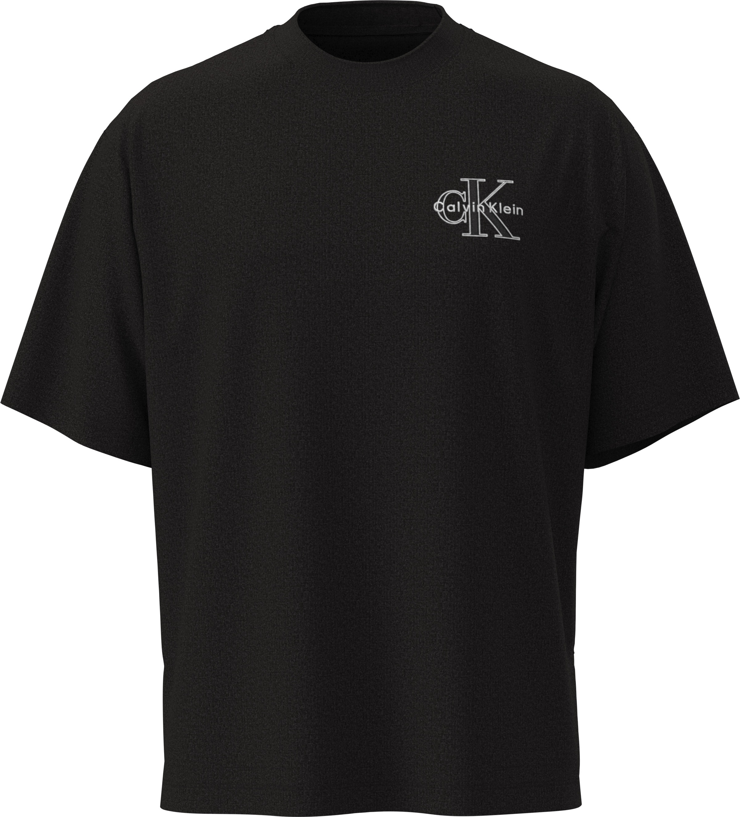 Calvin Klein Jeans T-Shirt »A- SS REL SEASONAL MONOLOGO TEE«, Mit Rundhalsausschnitt