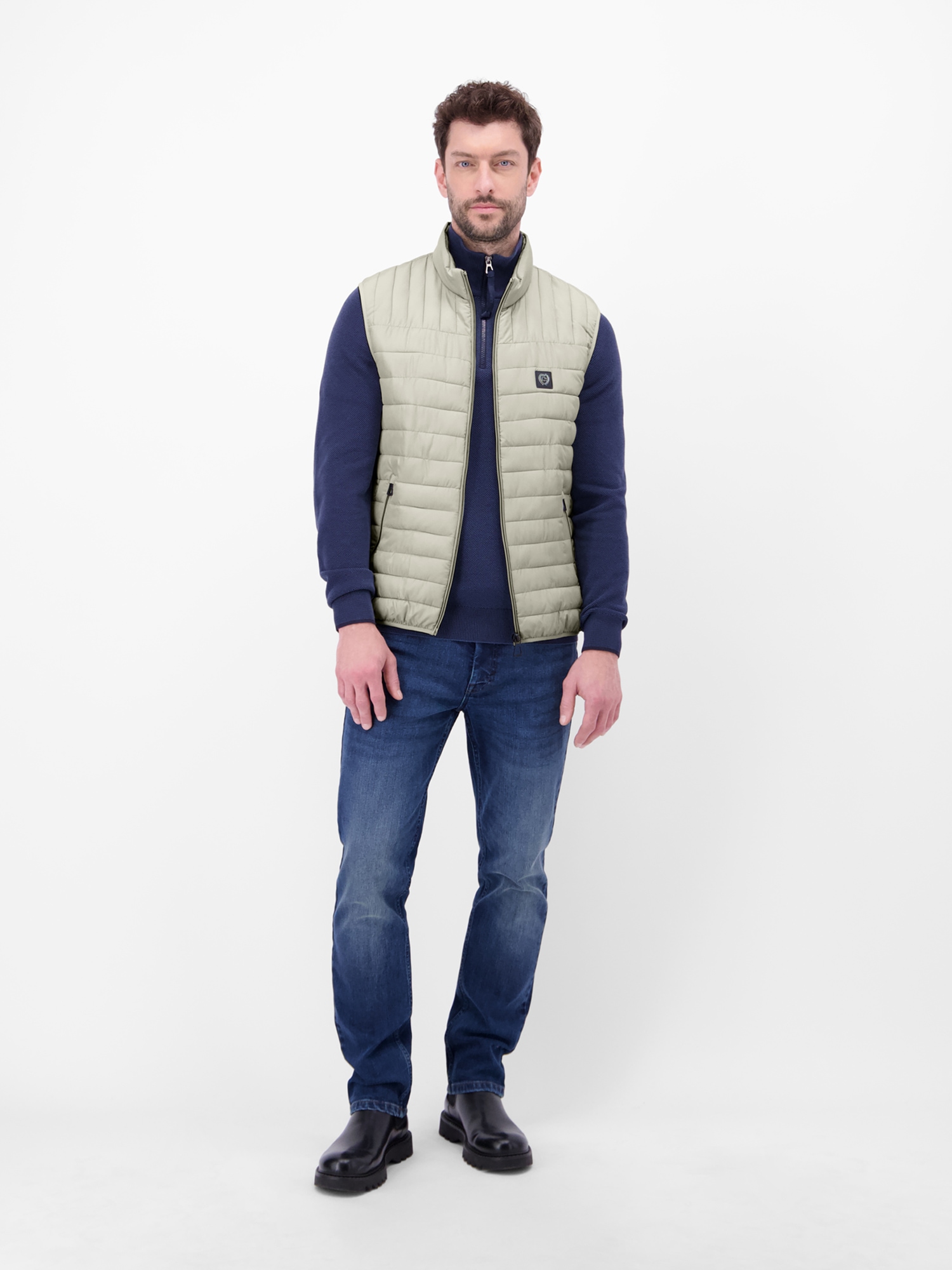 LERROS Steppweste »LERROS Steppweste für Herren, leicht gefüttert«